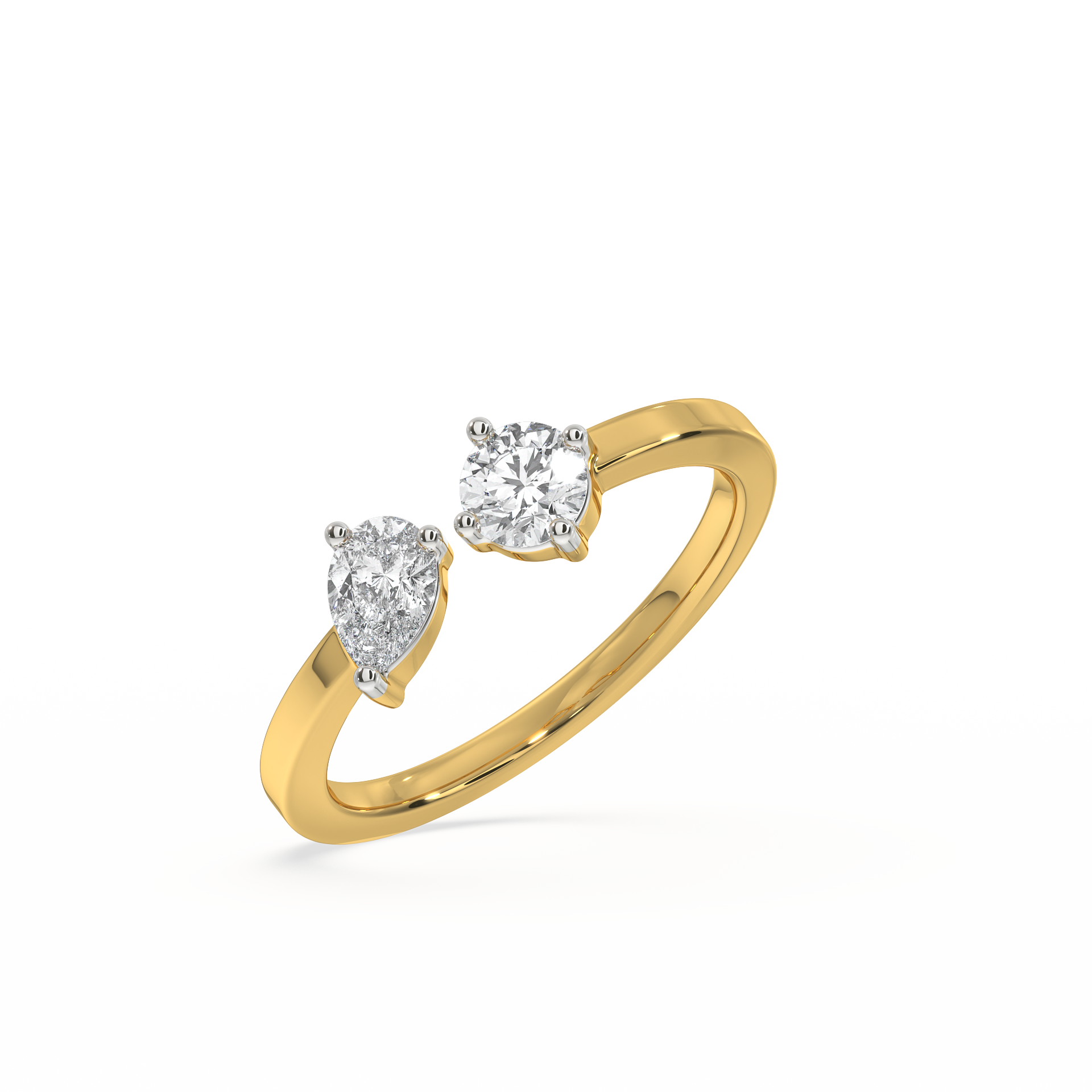 Toi et Moi Ring - Lab Grown Diamond