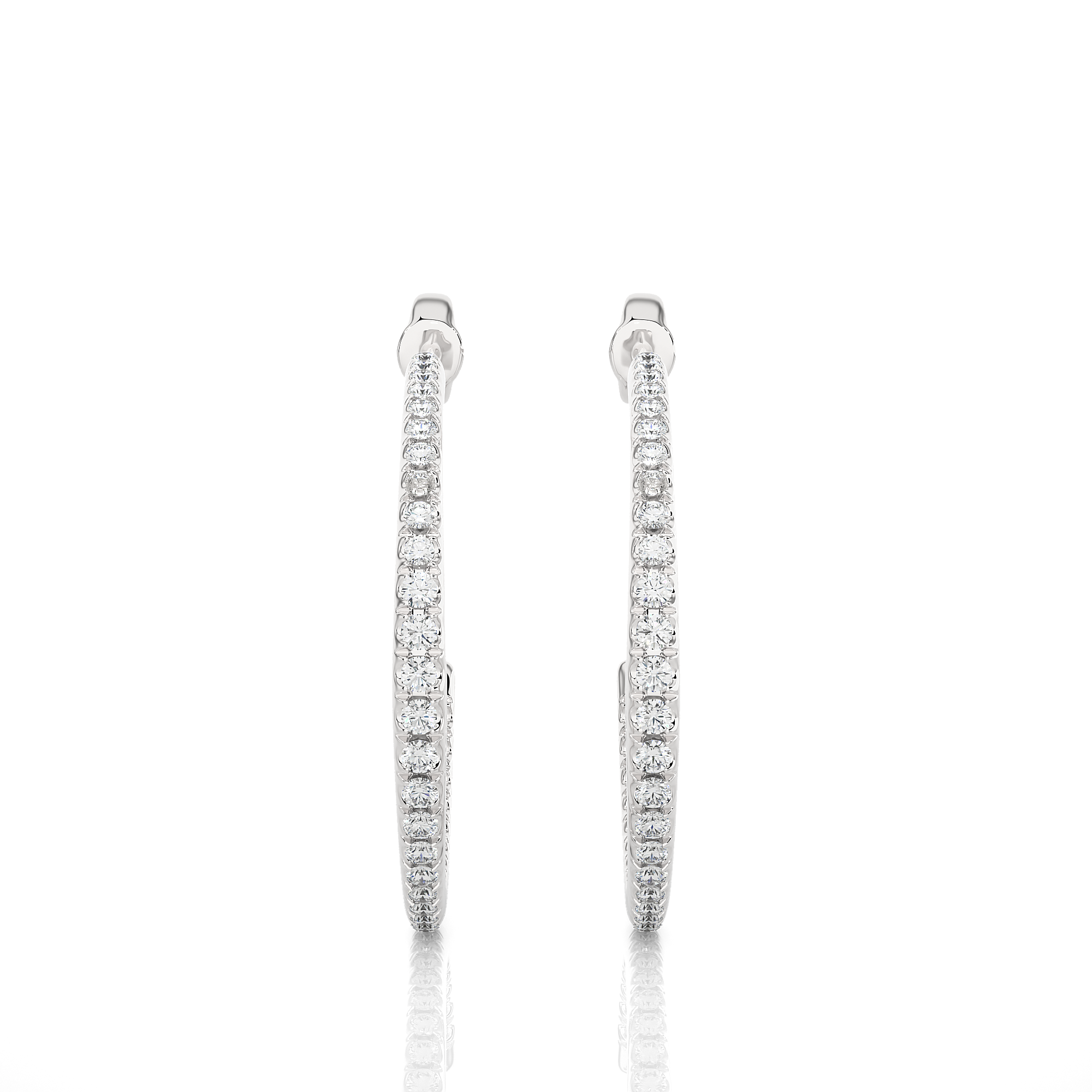 Hypnotic Half-Hoop Studs