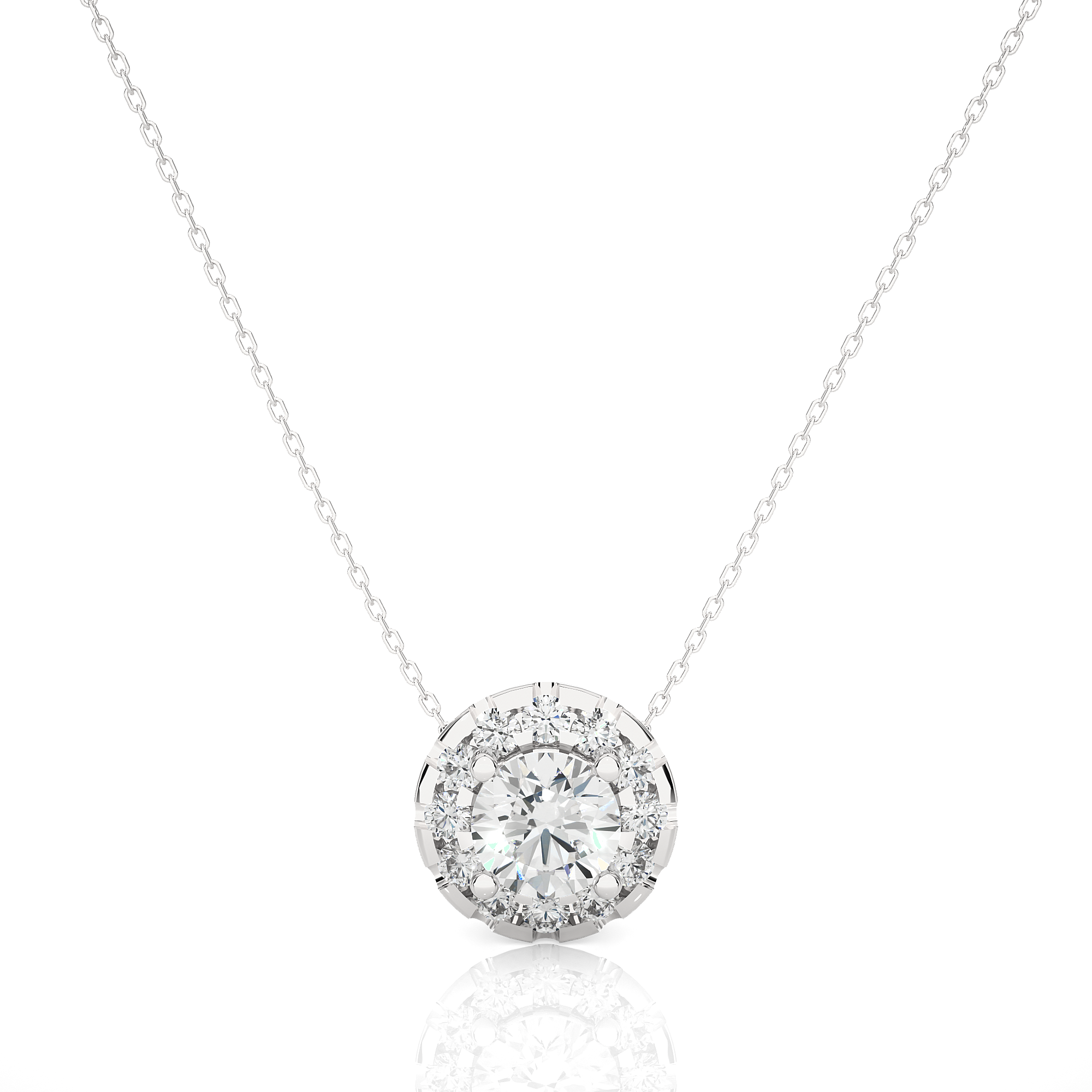 The Torch Of Enlightenment Pendant With Chain