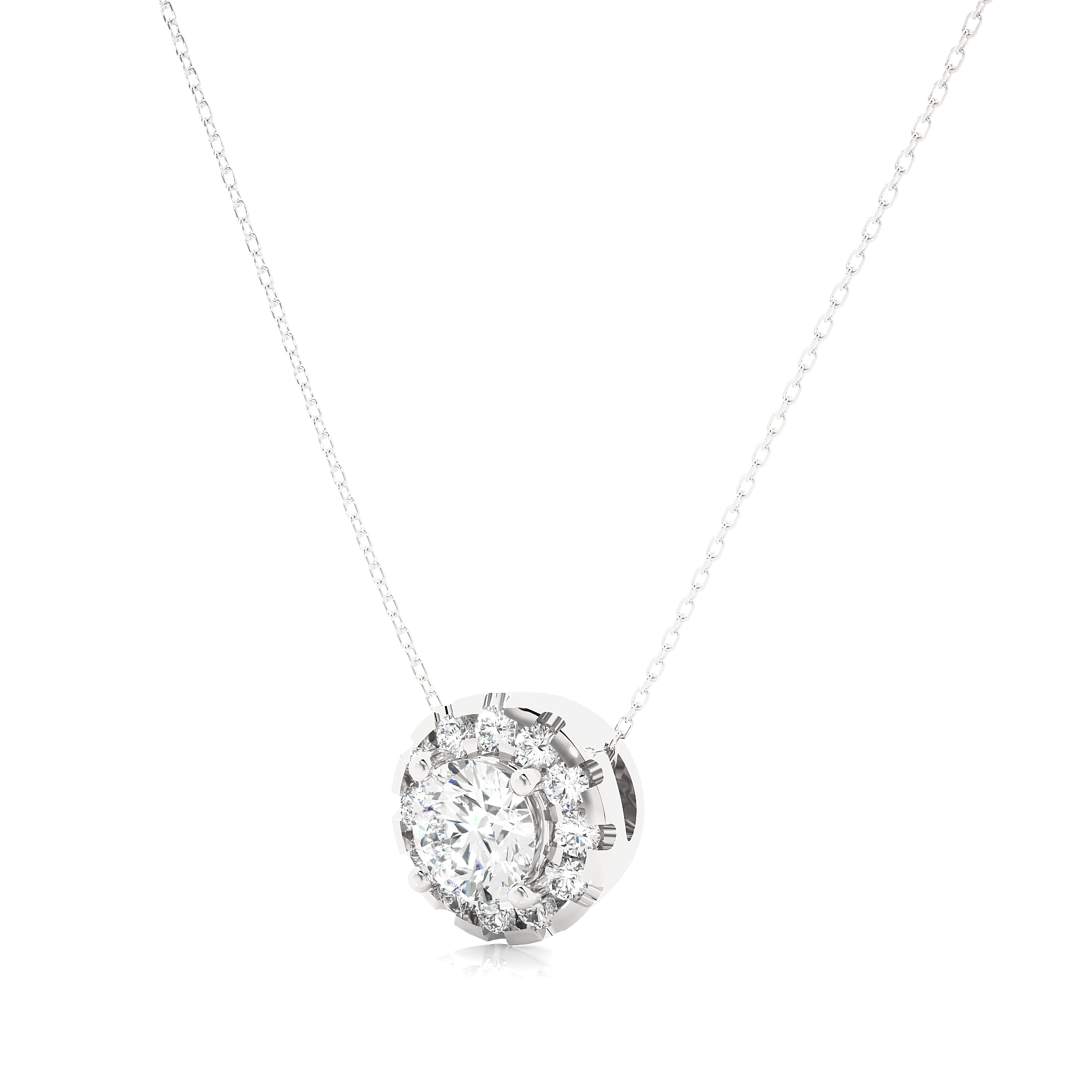The Torch Of Enlightenment Pendant With Chain