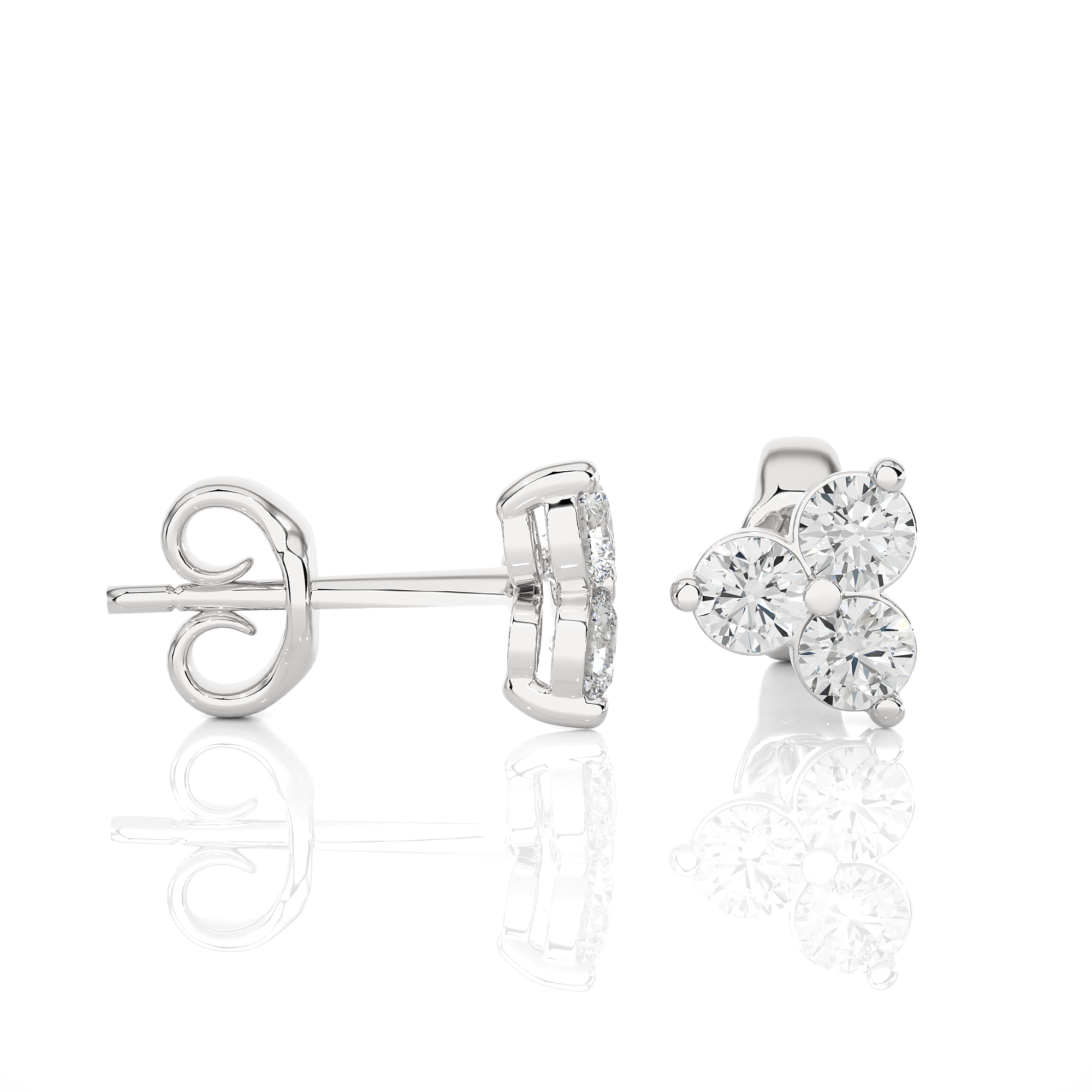 The Three-Leaf Clover Studs