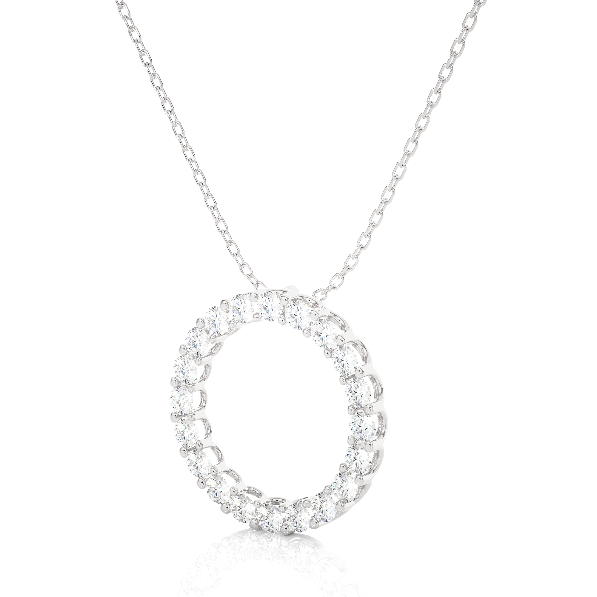 The Circular Orbit Pendant With Chain