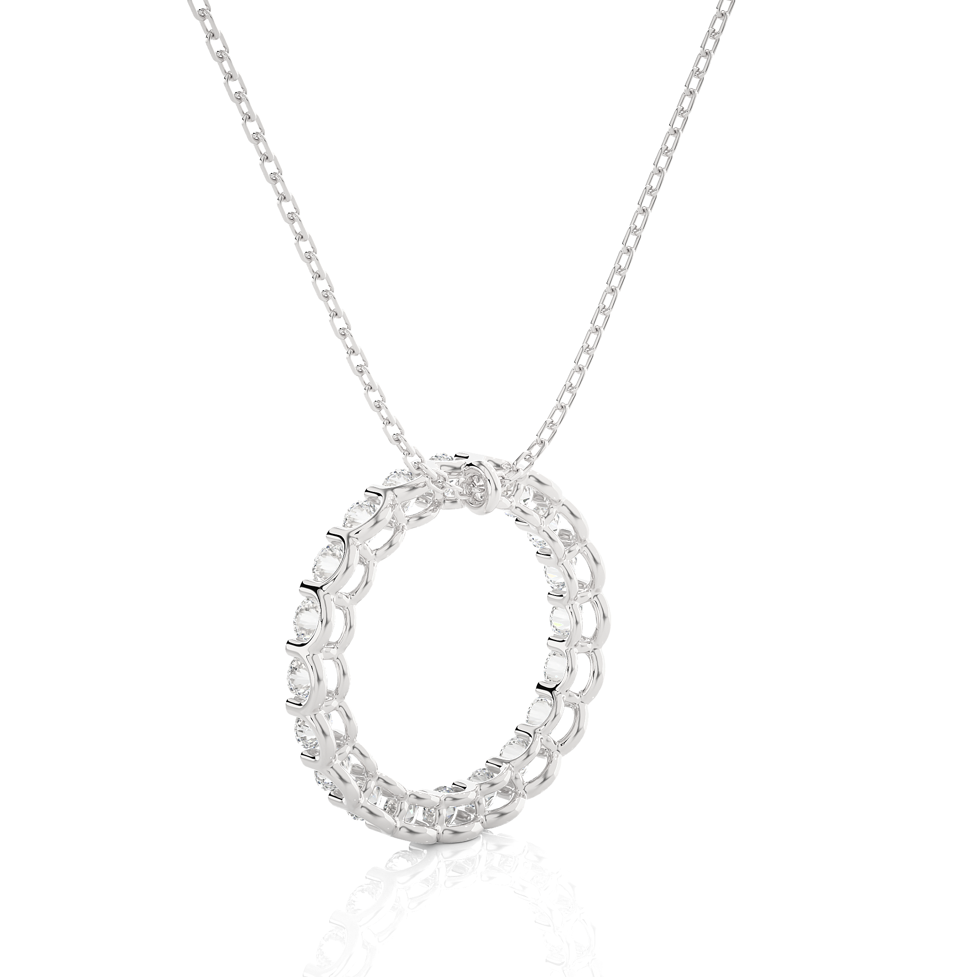 The Circular Orbit Pendant With Chain