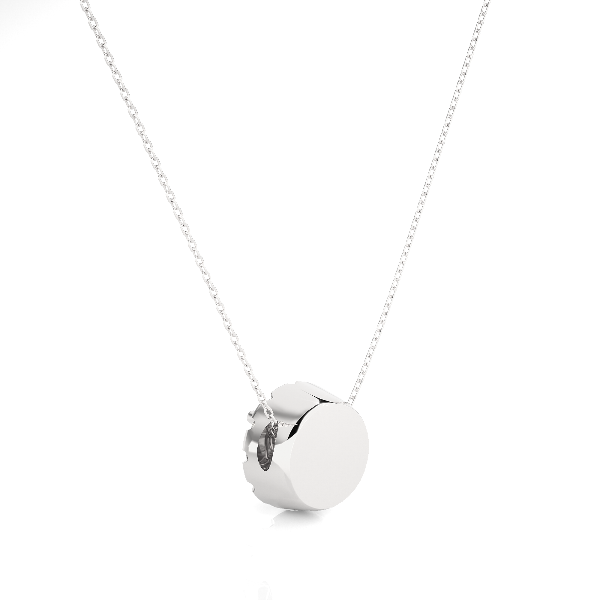 The Torch Of Enlightenment Pendant With Chain