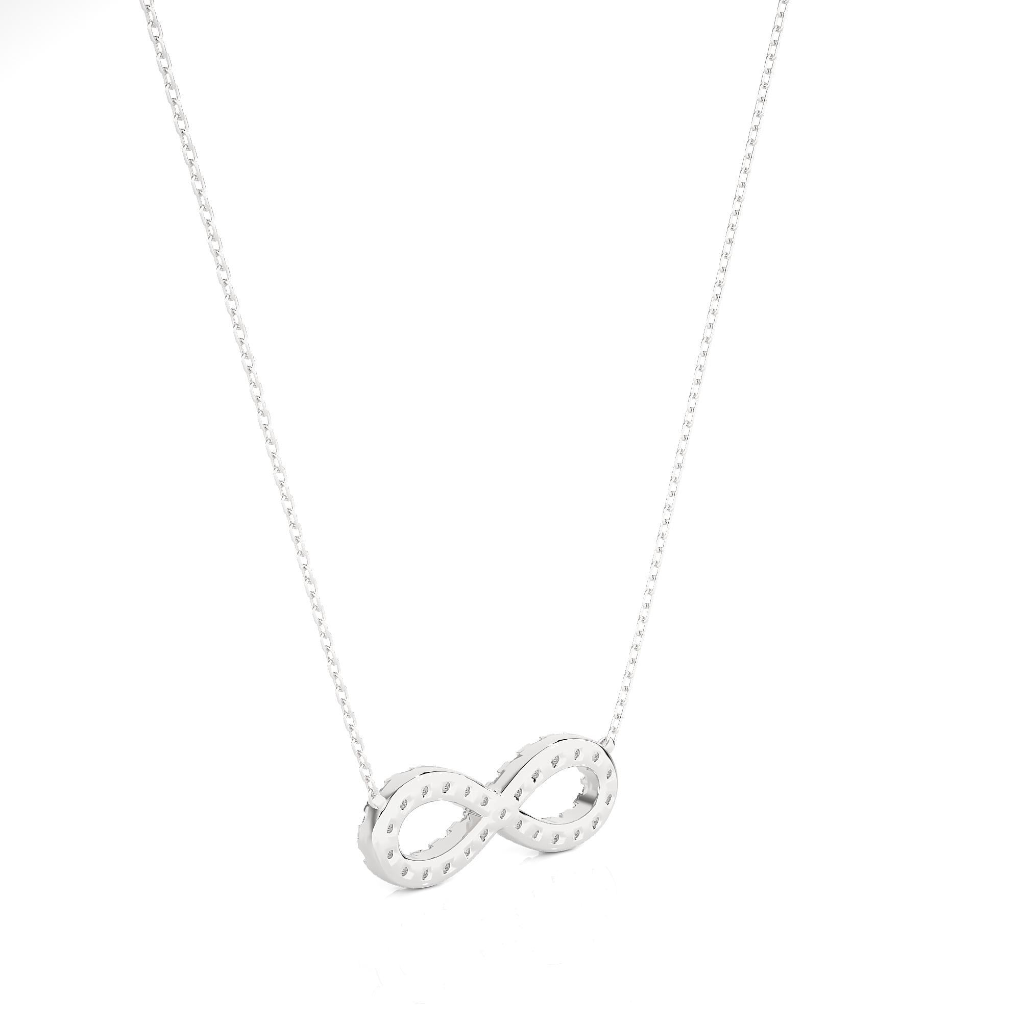 The infinity lavalliere