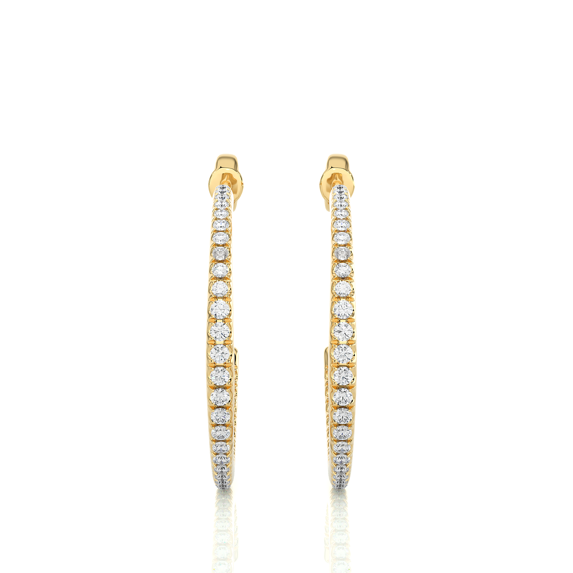 Hypnotic Half-Hoop Studs