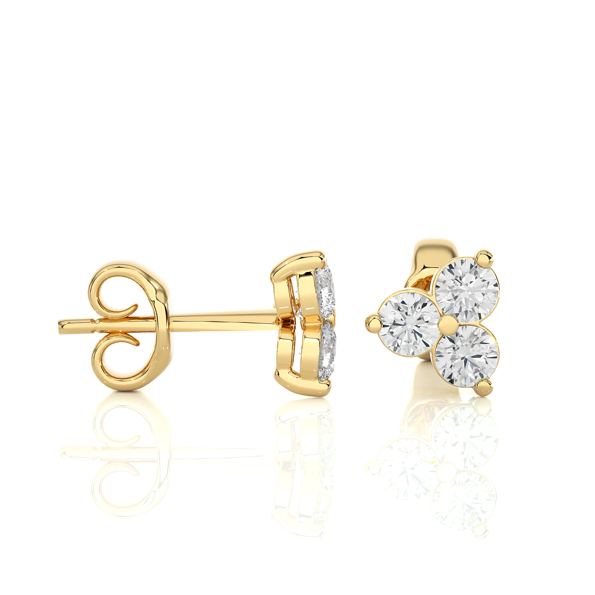 The Three-Leaf Clover Studs