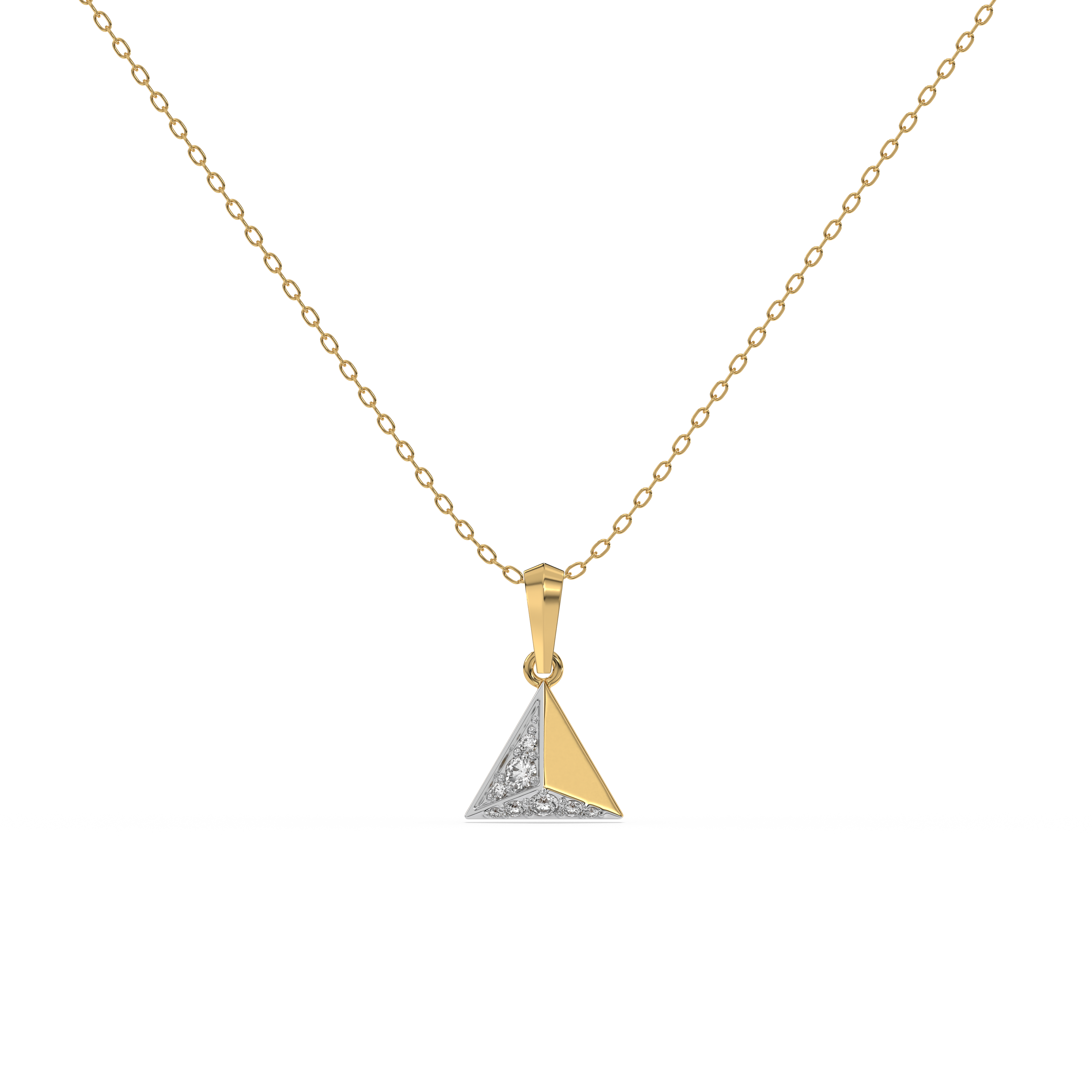 Prism Point Pendant Necklace