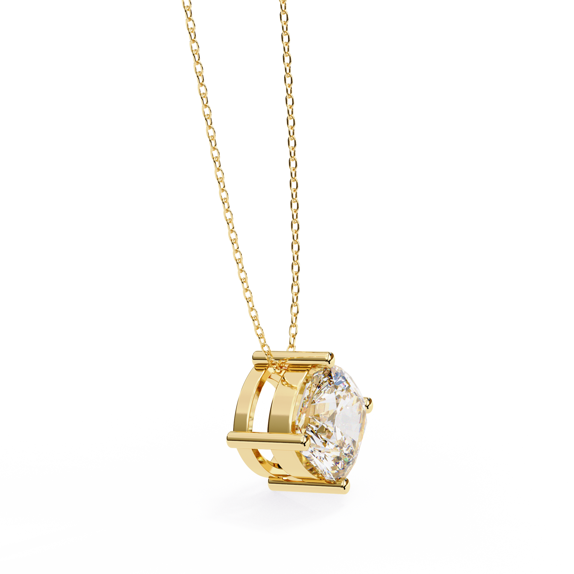 Cushion Cut Pendant