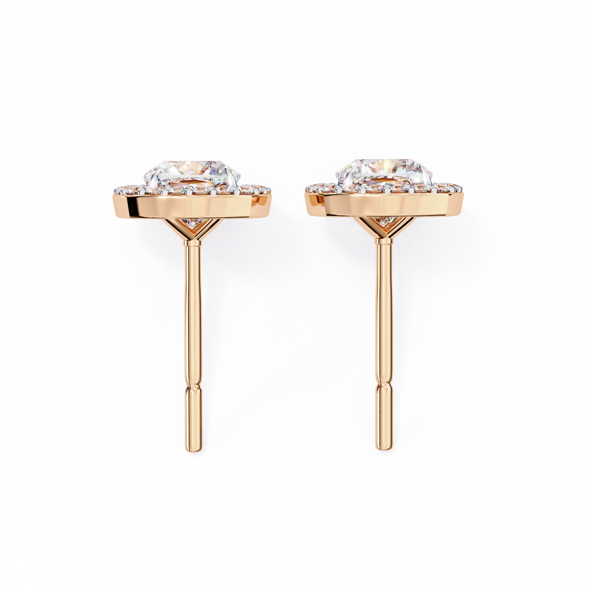 Cushion Halo Lab Grown Diamond Pendant