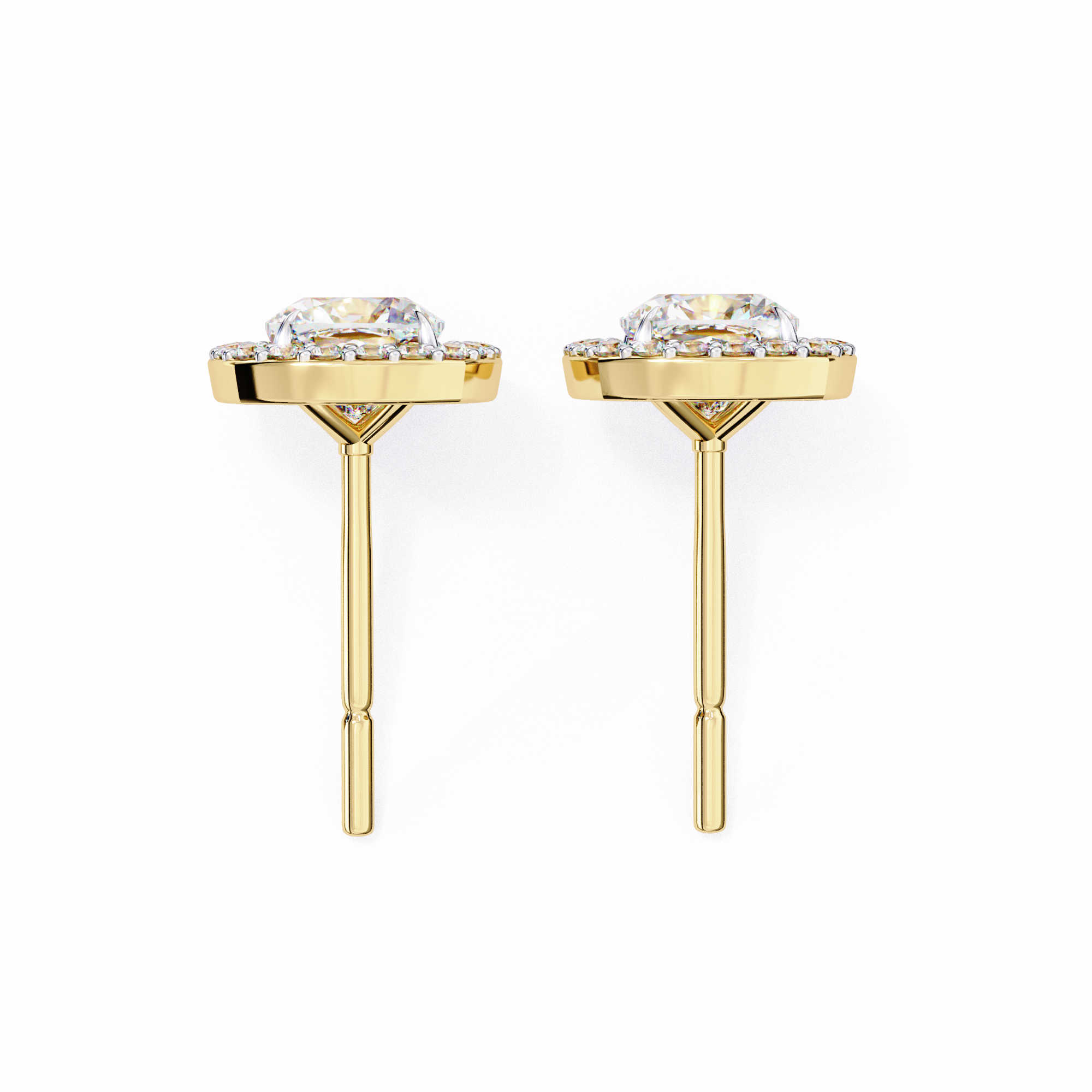 Cushion Halo Lab Grown Diamond Pendant