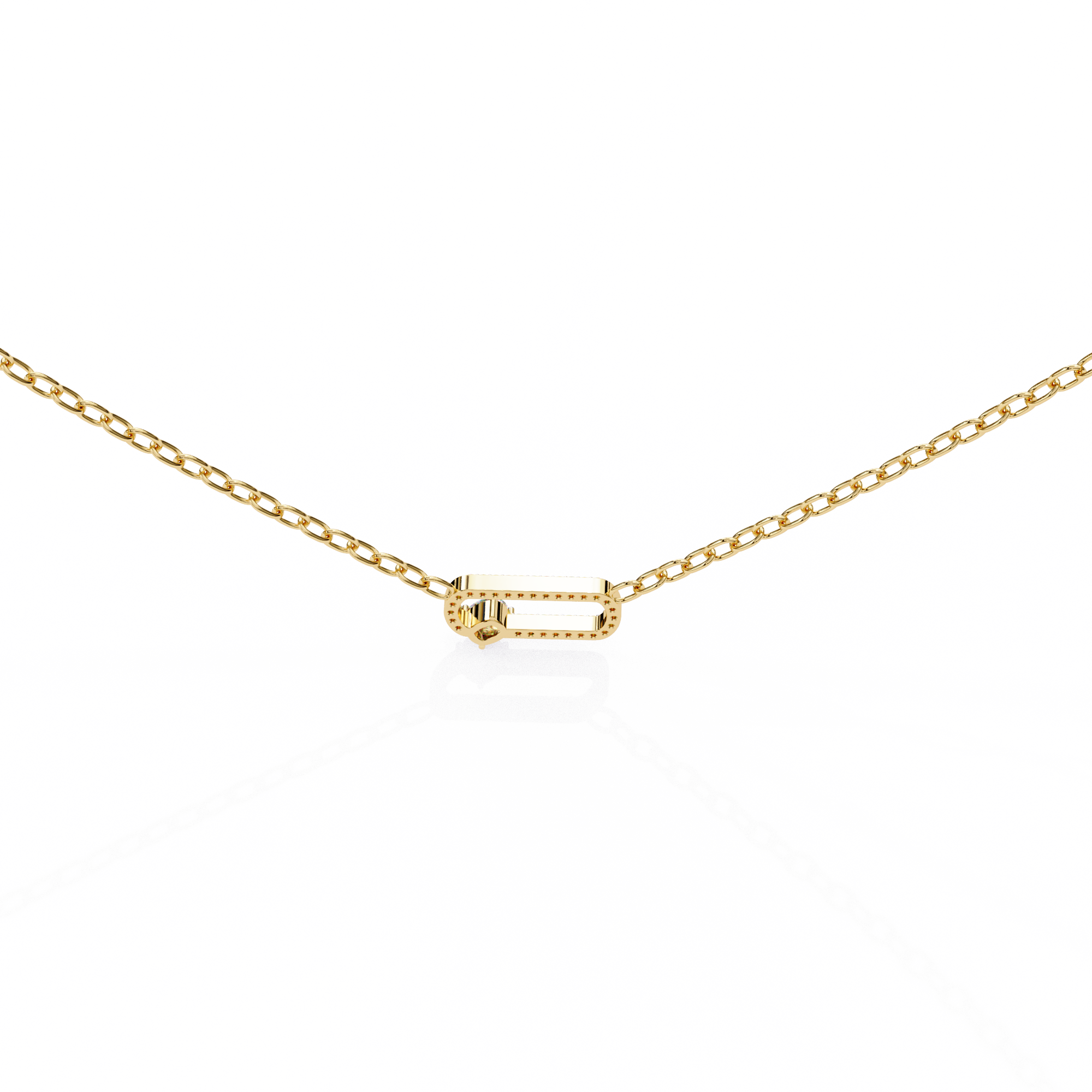 Modern Halo Pendant