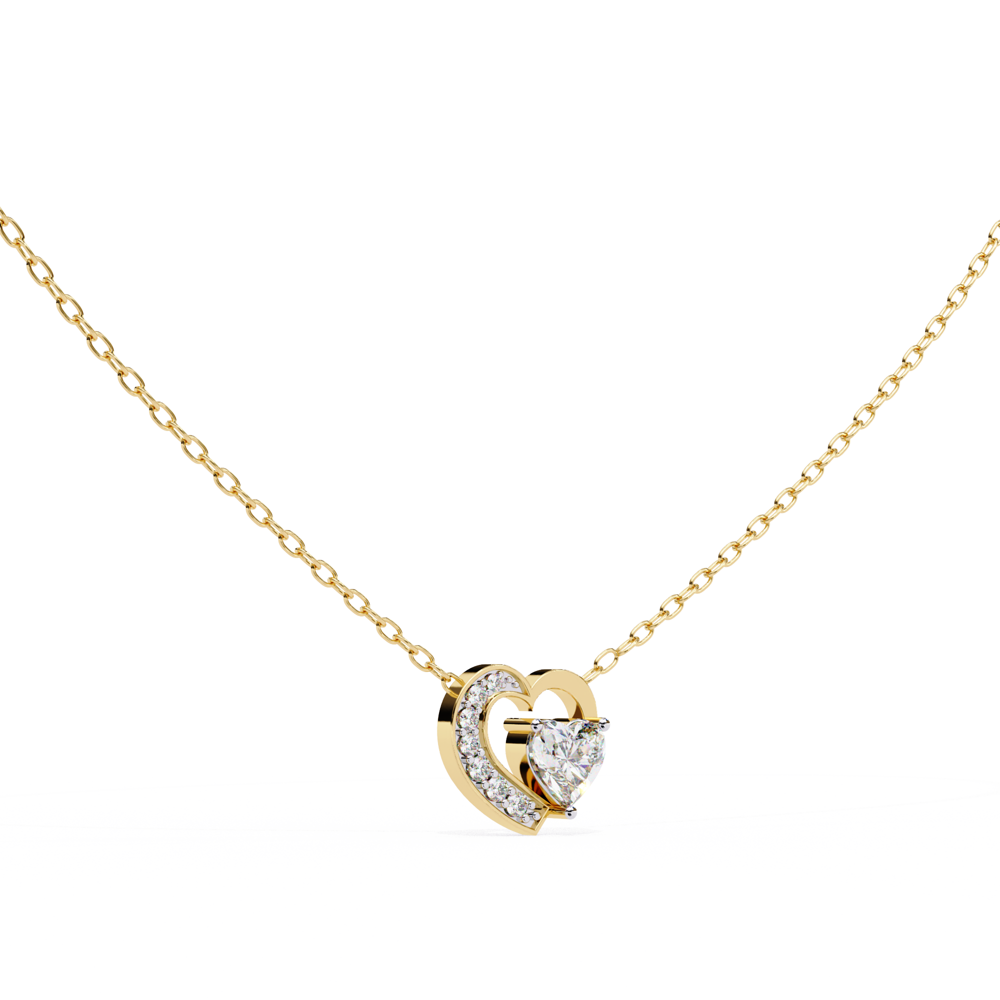 Heart Accent Pendant