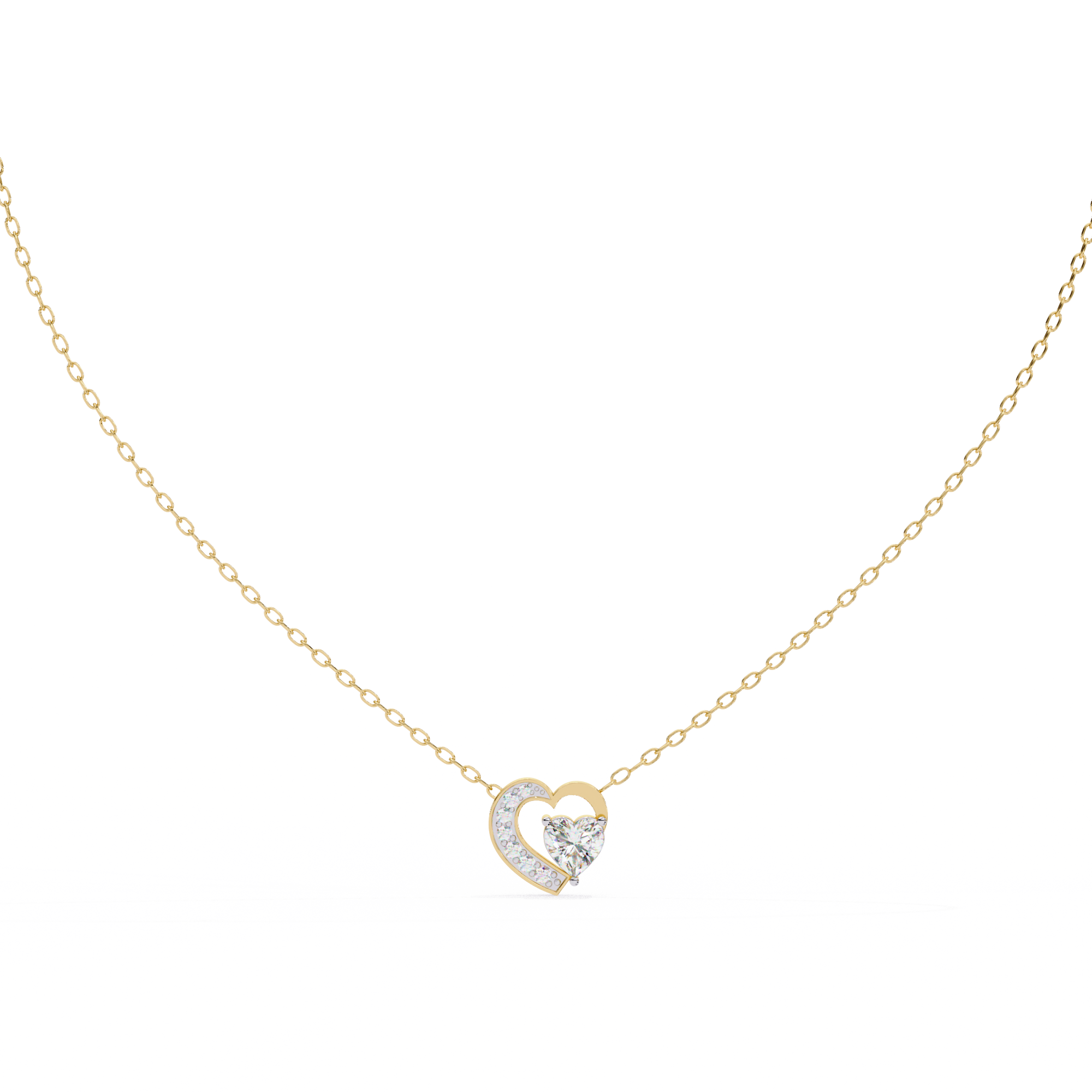 Heart Accent Pendant