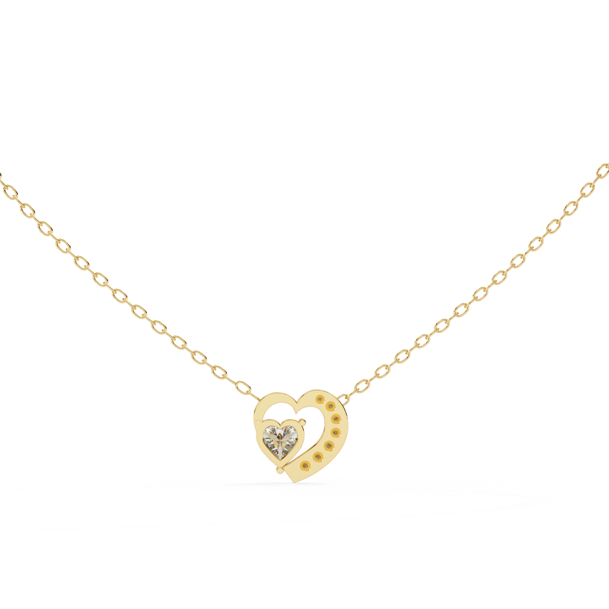 Heart Accent Pendant