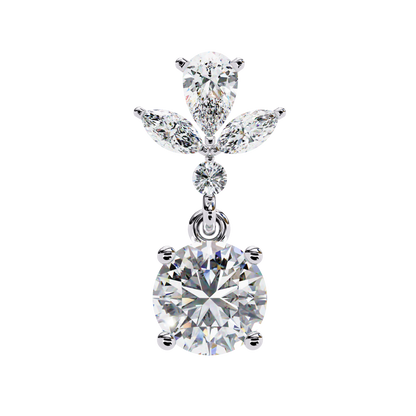 Double Drop Lab Grown Diamond Earrings