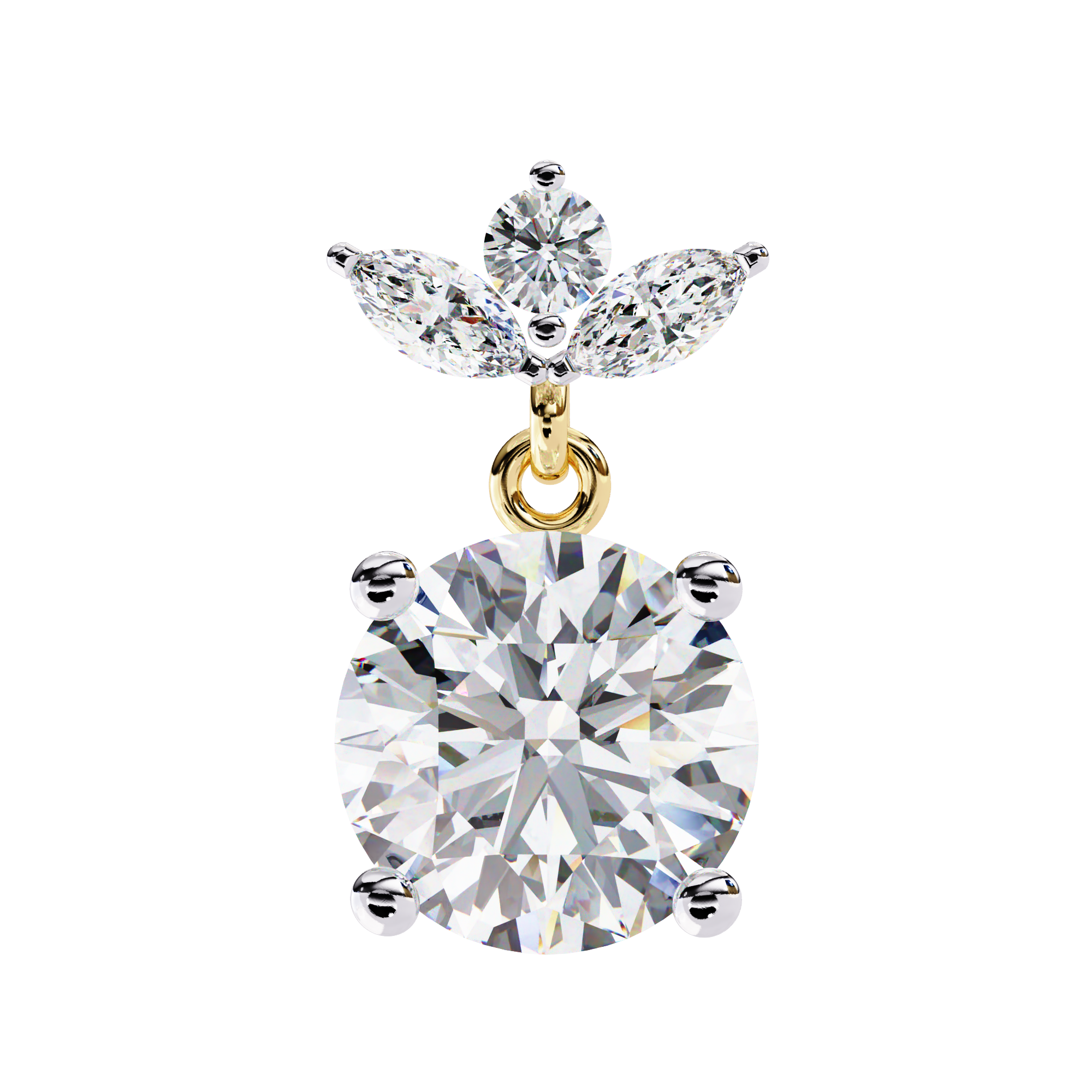 Butterfly Lab Grown Diamond Earrings