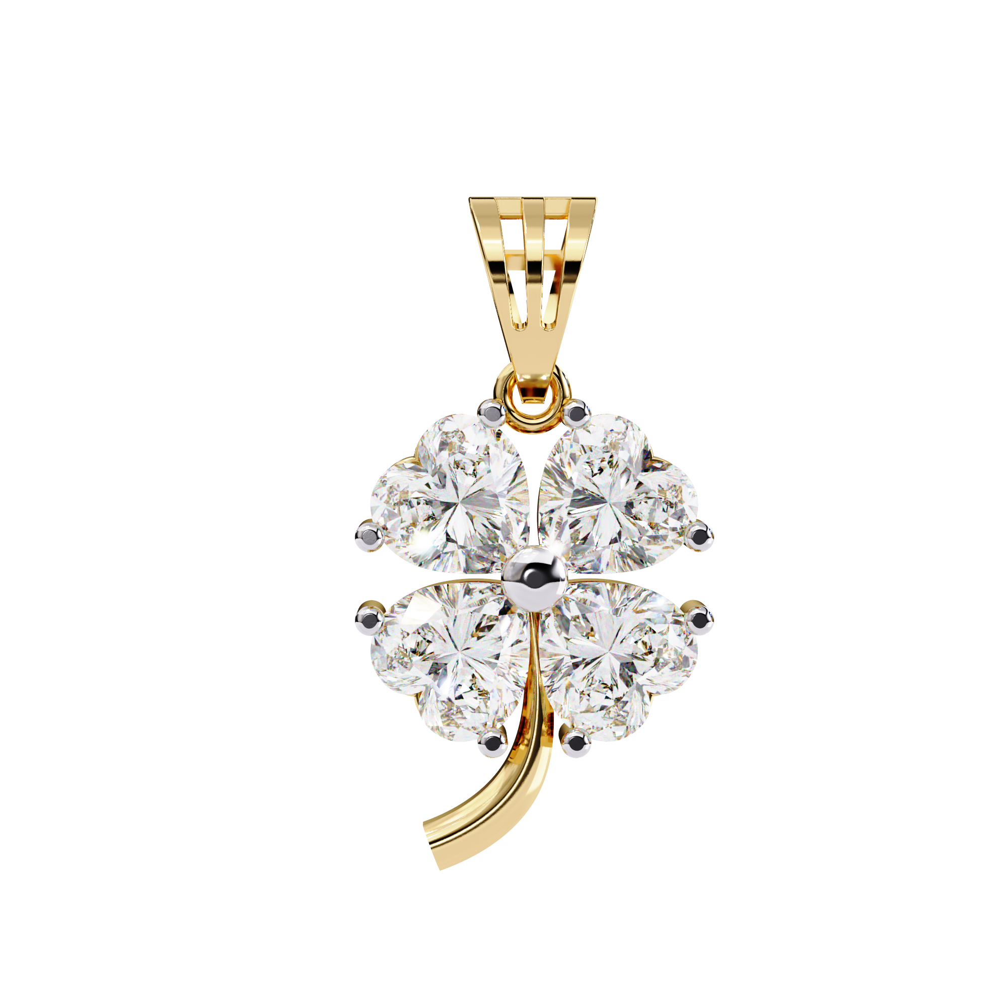 Heart Cluster Pendant