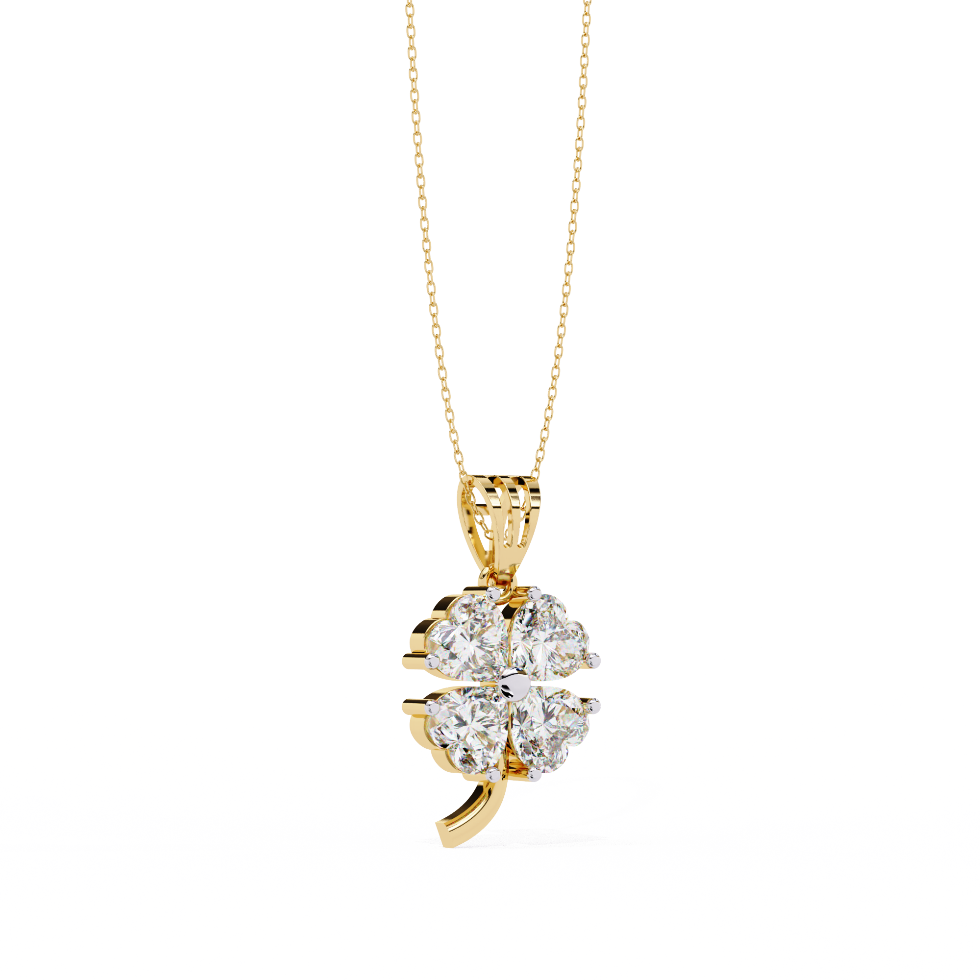Heart Cluster Pendant