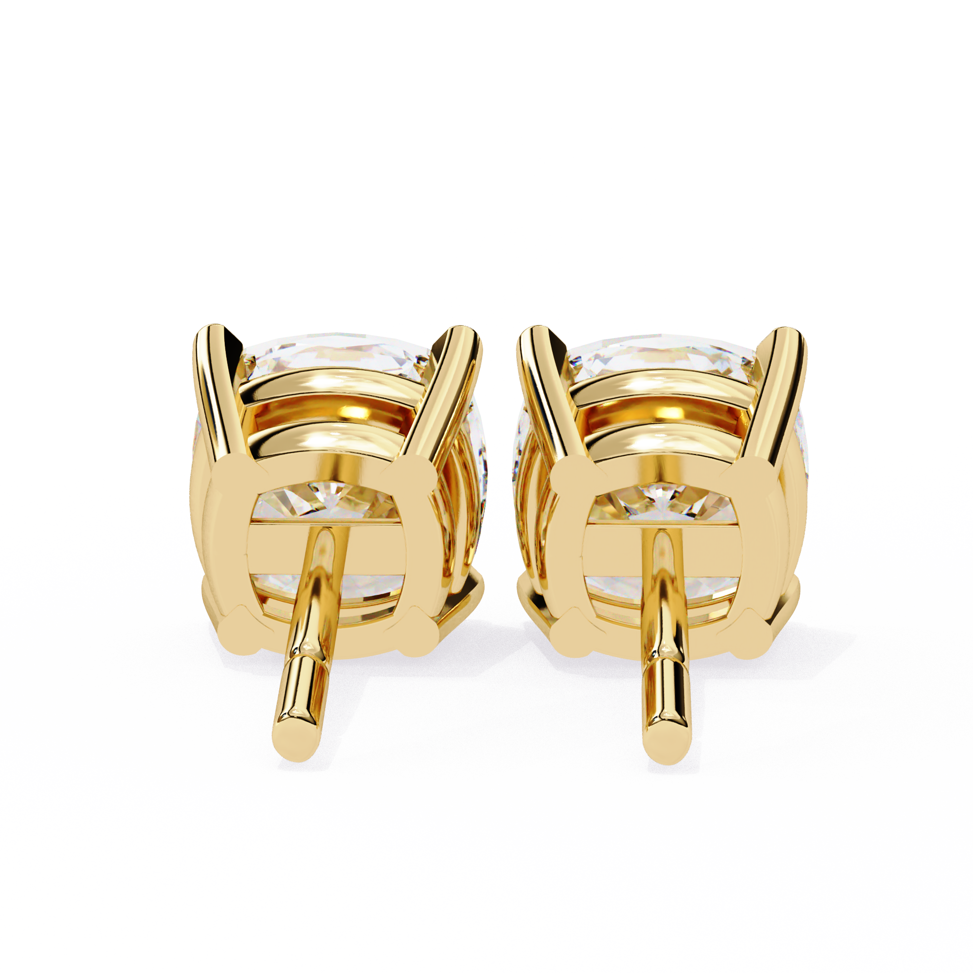 Premium Round Lab Grown Diamond Studs