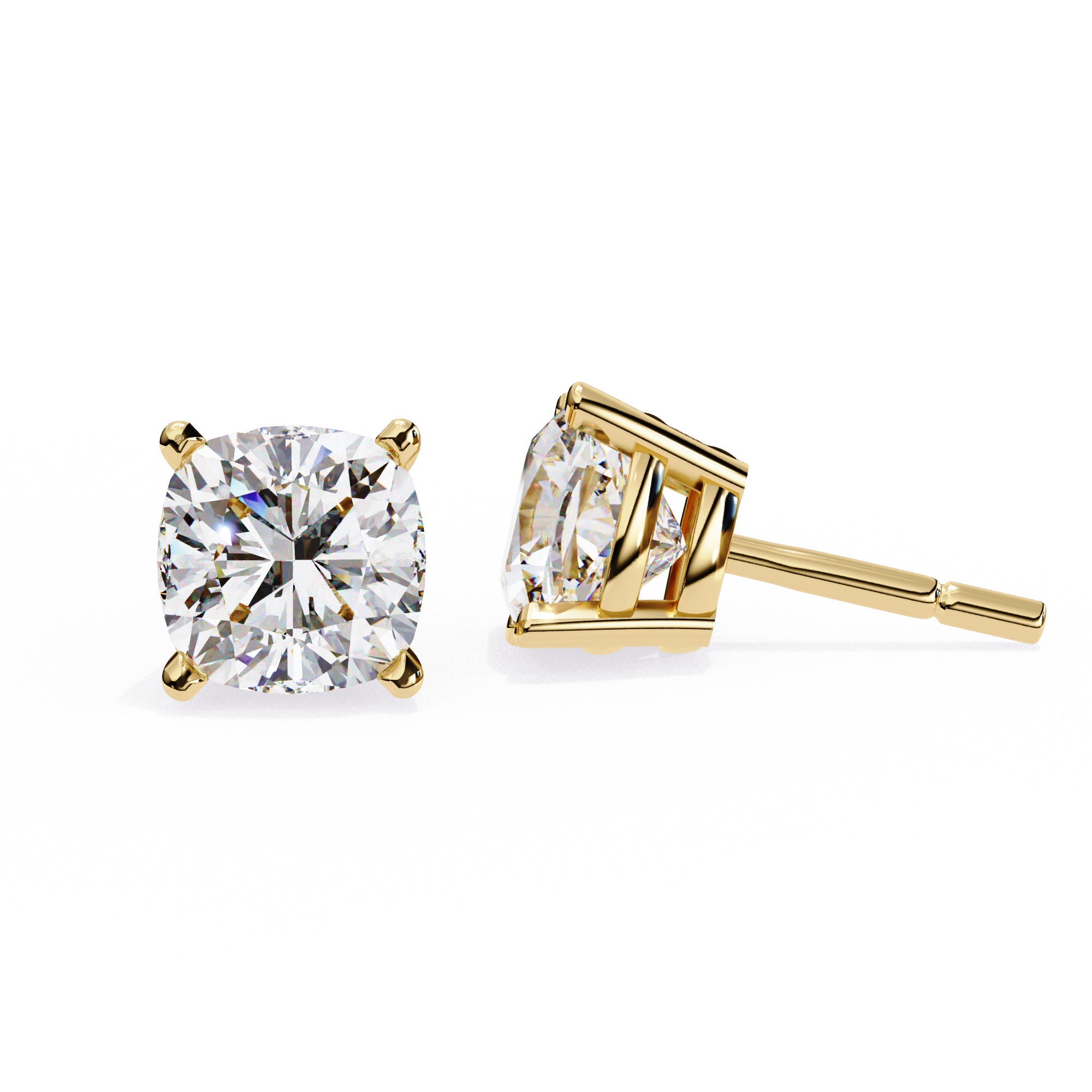 Premium Round Lab Grown Diamond Studs