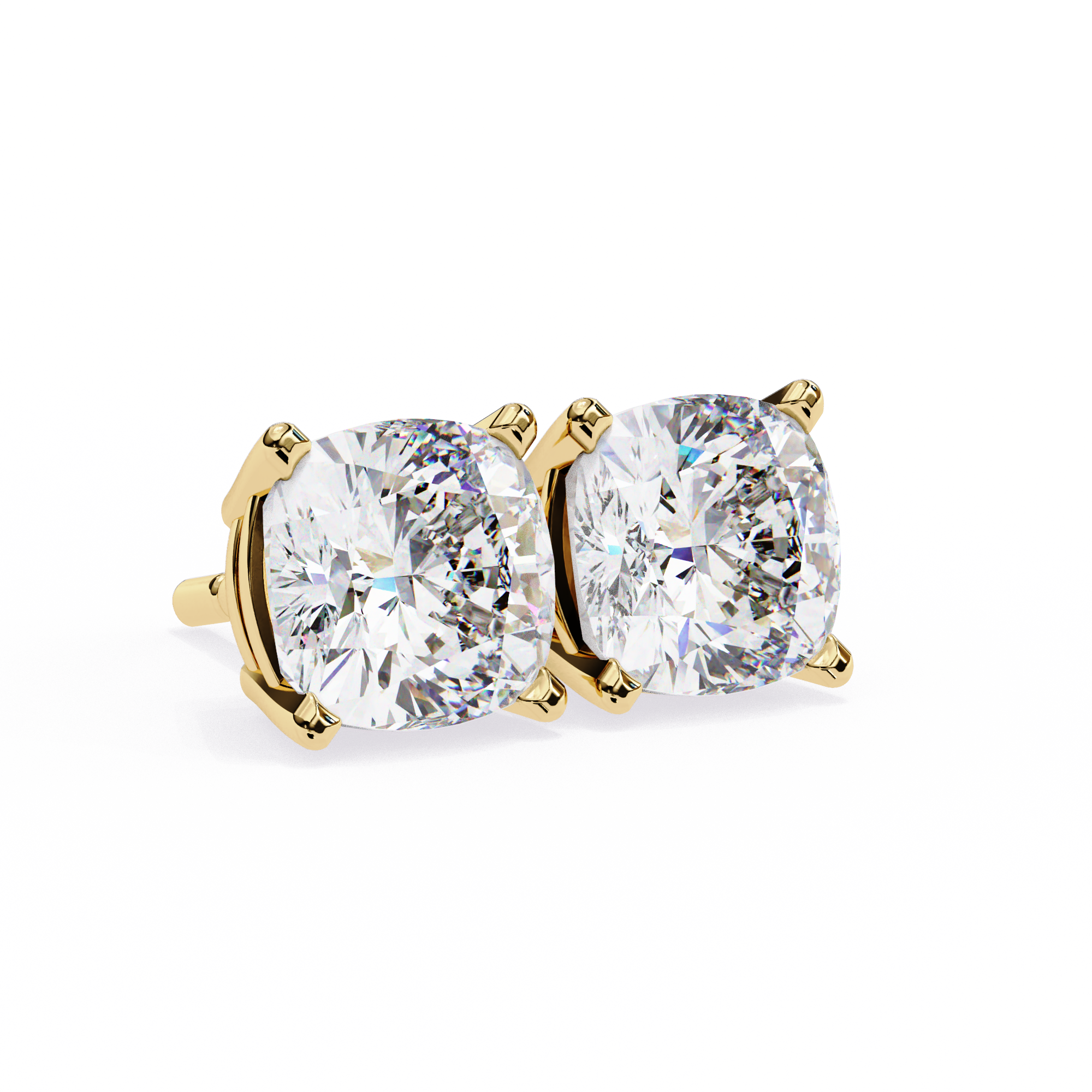 Premium Round Lab Grown Diamond Studs