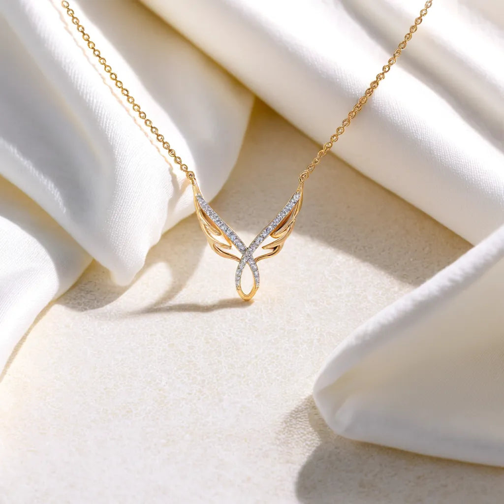 Angel's Embrace - Lab Grown Diamond Necklace