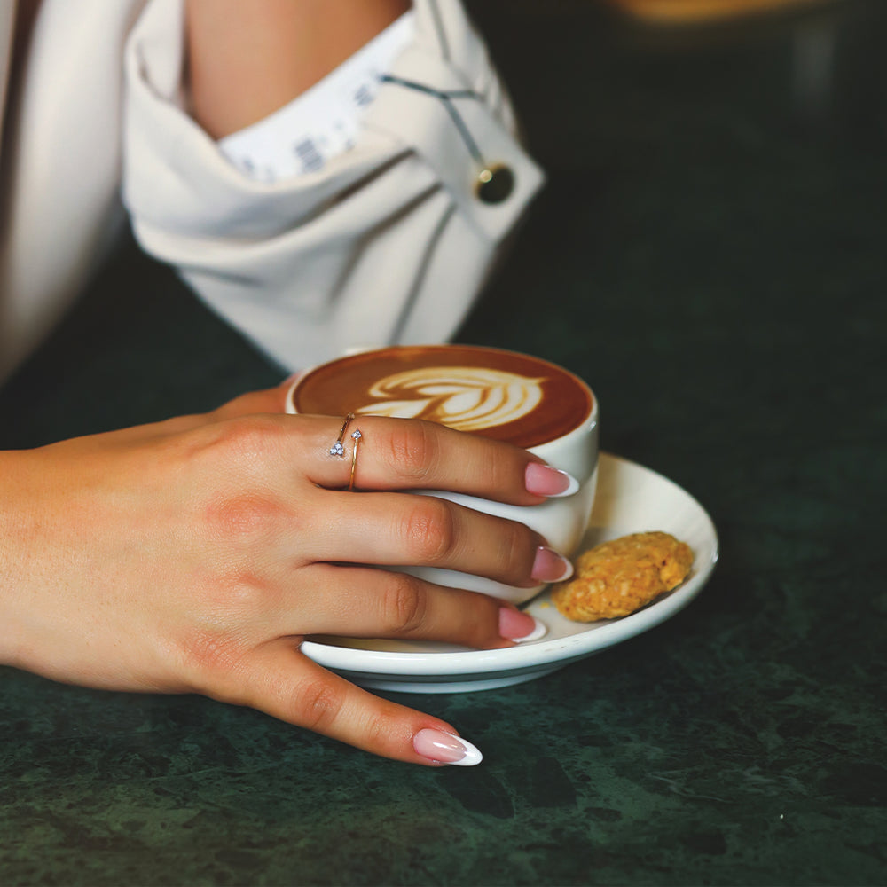 Arrowhead Open Top Ring