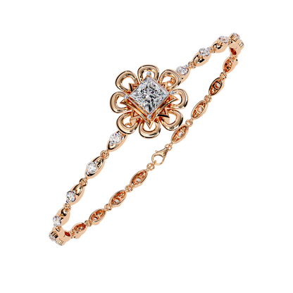 Mixed-Cut Luxury Bracelet