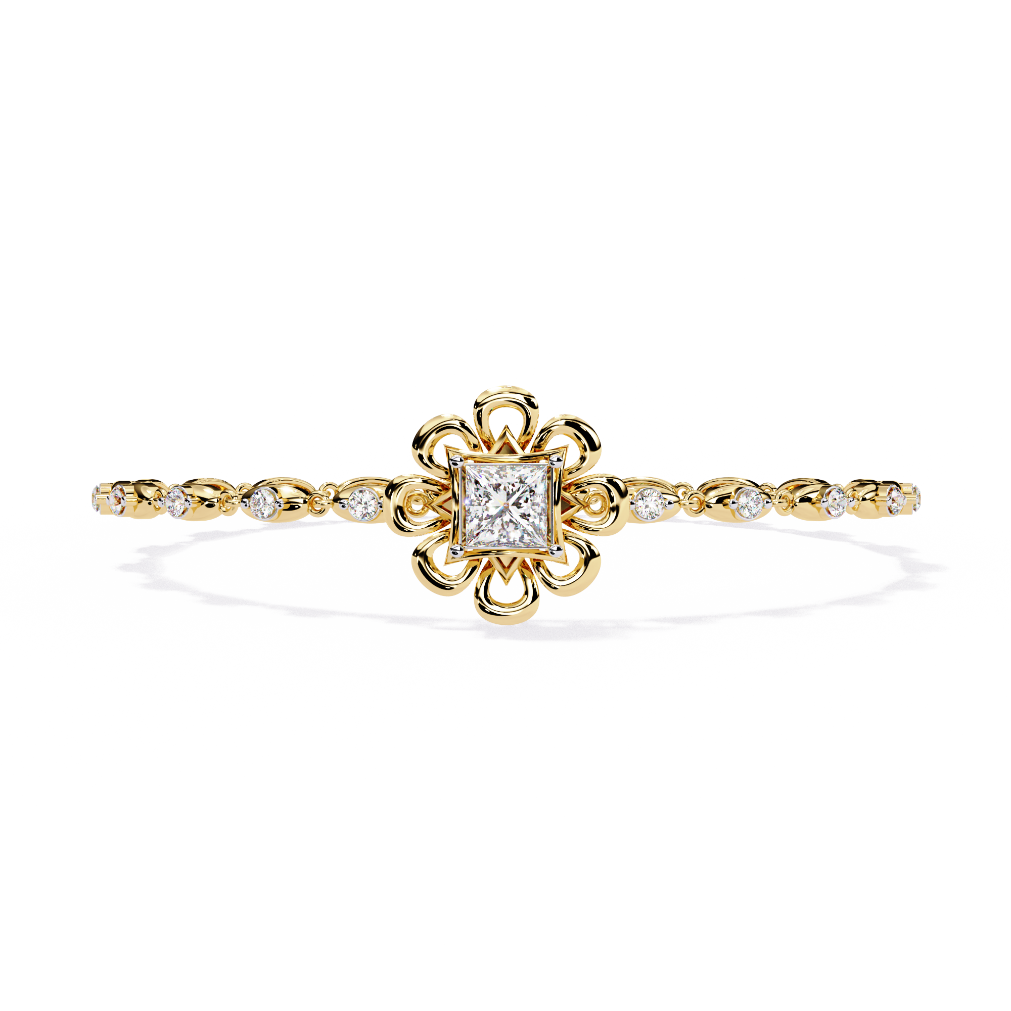 Mixed-Cut Luxury Bracelet