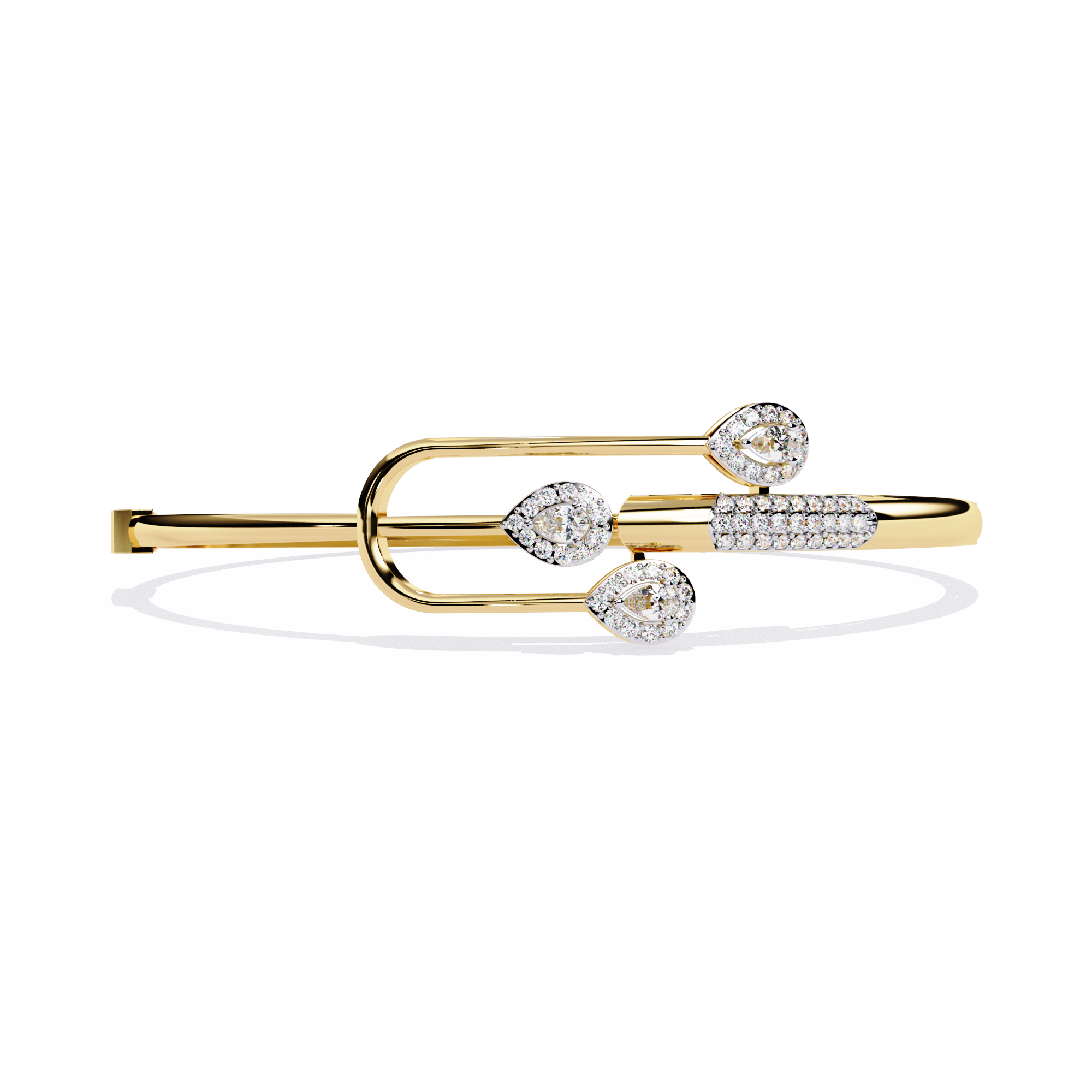 Mixed-Shape Link Bracelet