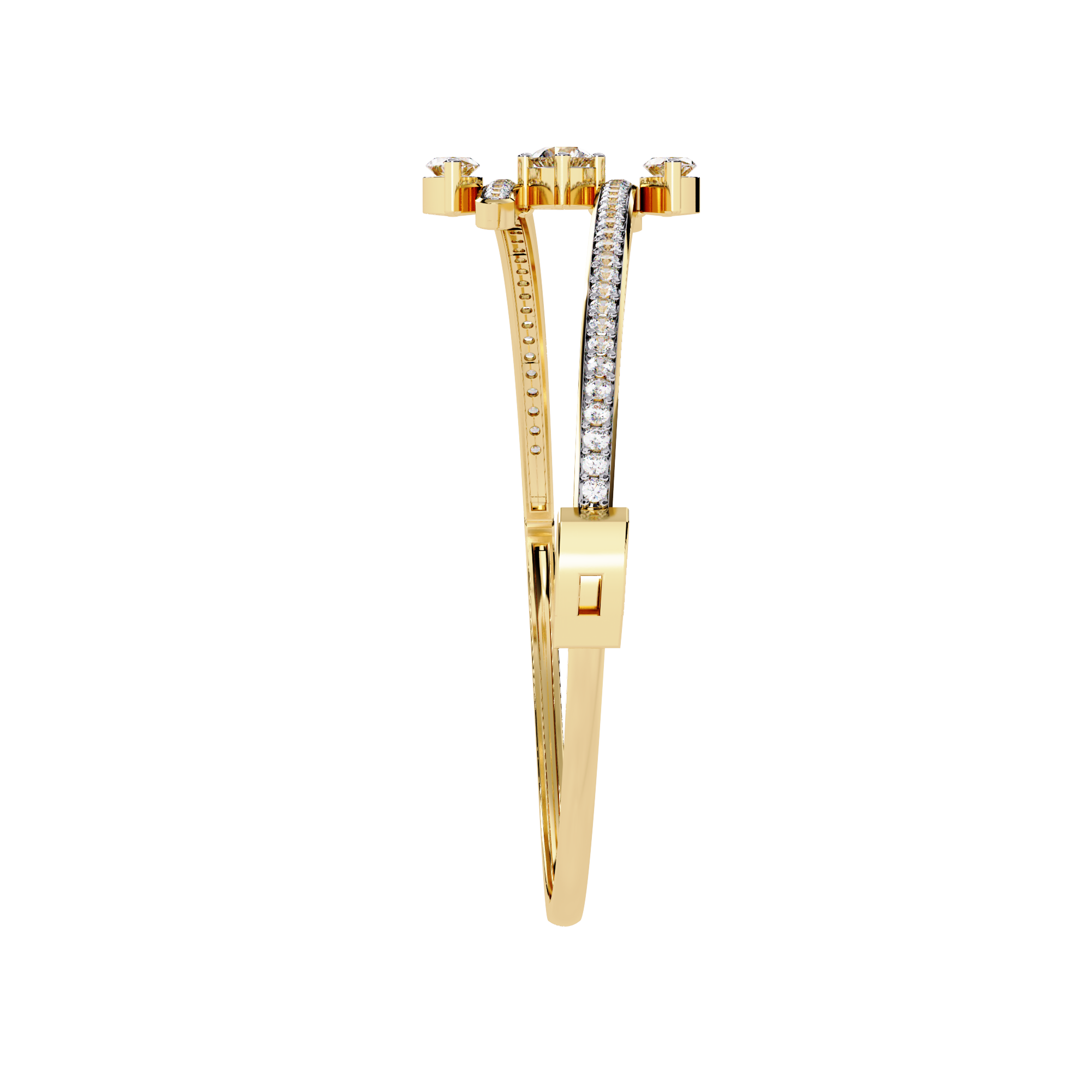 Mixed-Cut Tennis Bracelet