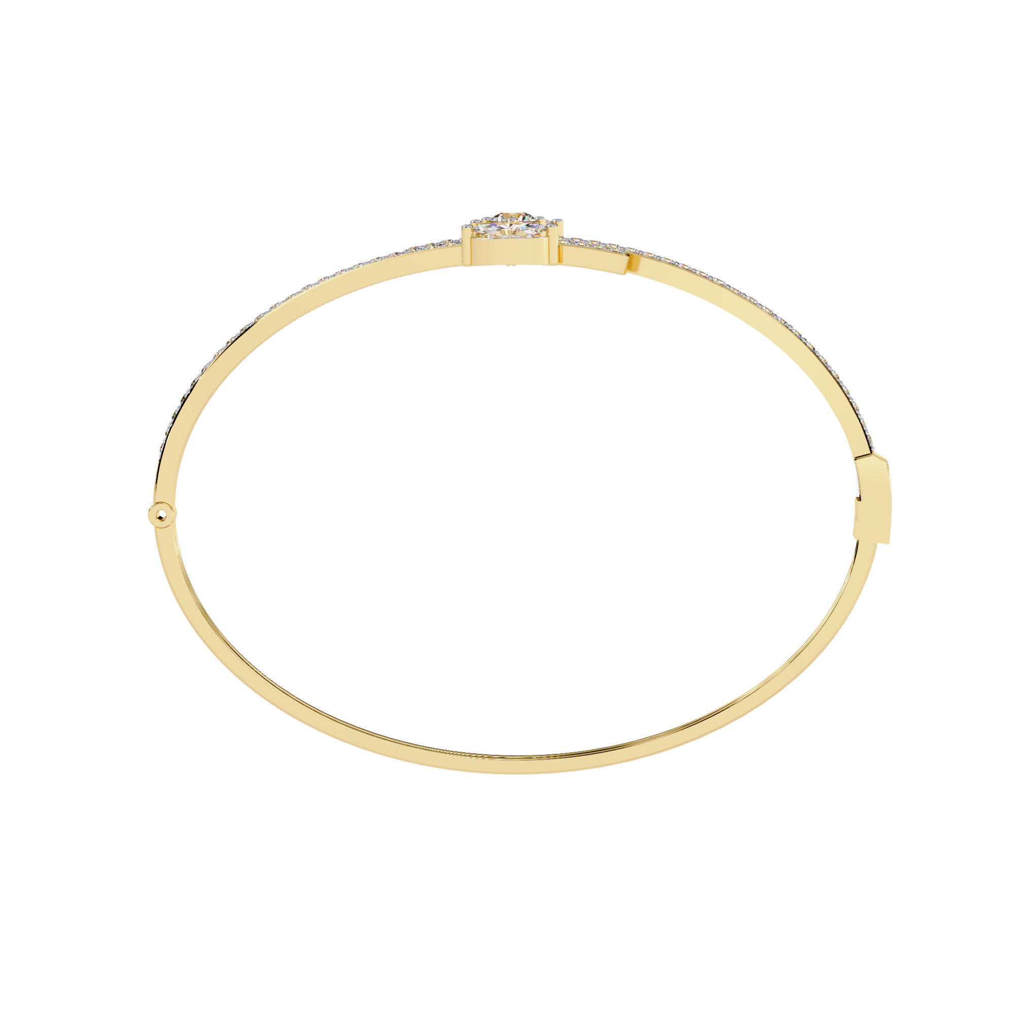 Mixed-Cut Tennis Bracelet