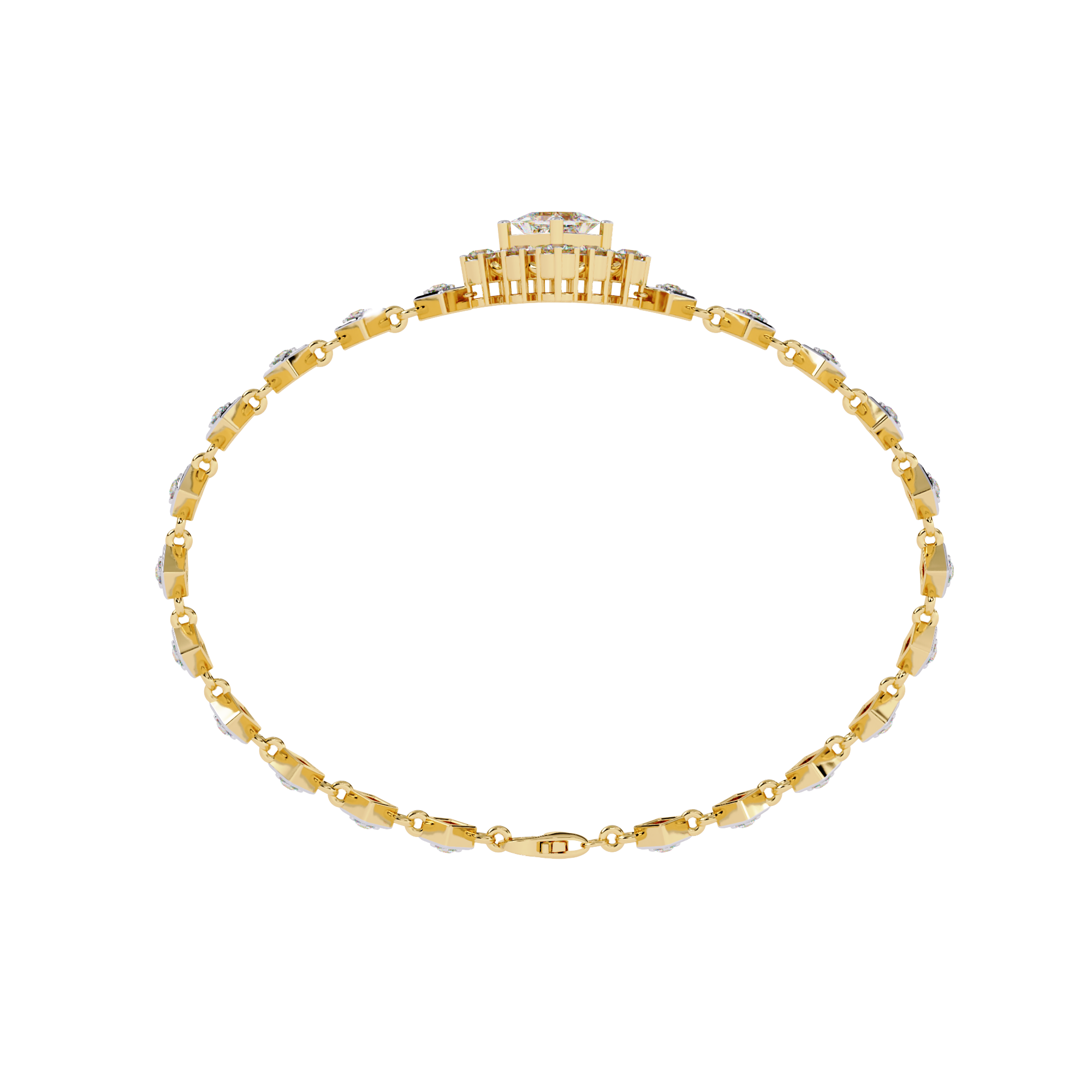 Multi-Cut Tennis Bracelet