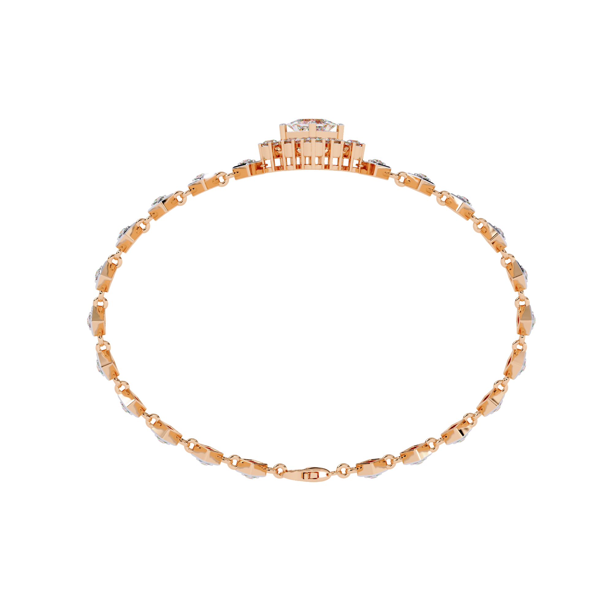 Multi-Cut Tennis Bracelet