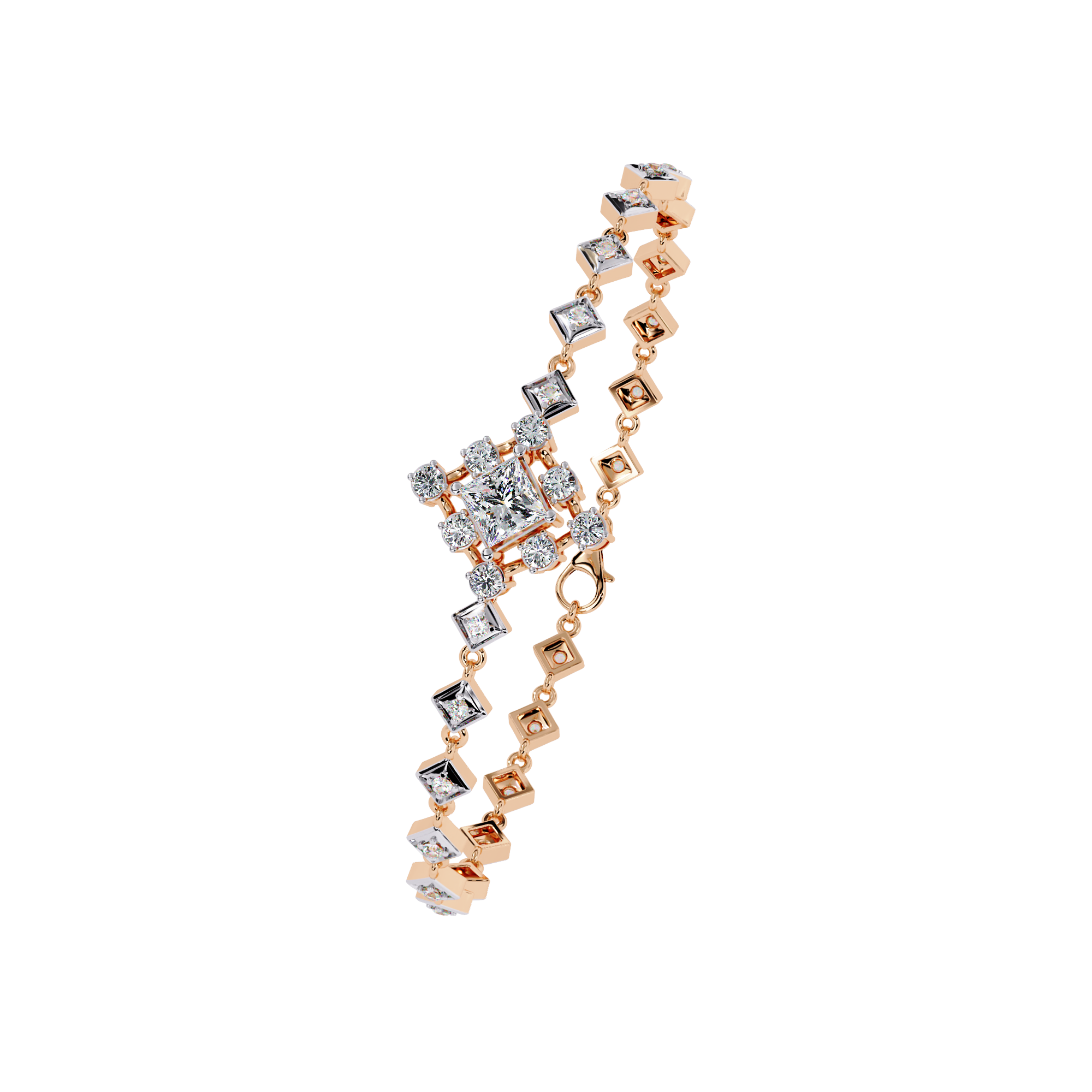 Multi-Cut Tennis Bracelet