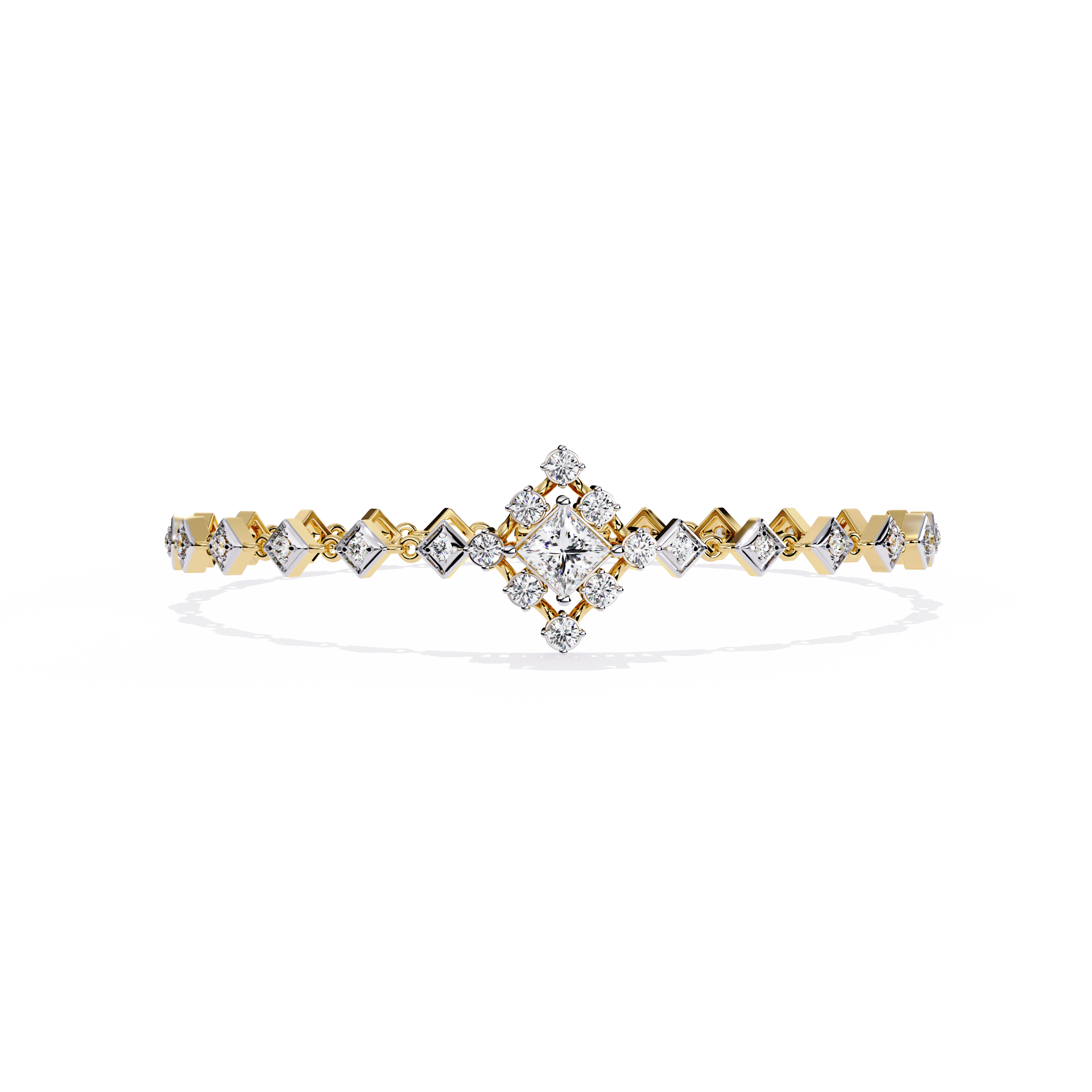 Multi-Cut Tennis Bracelet