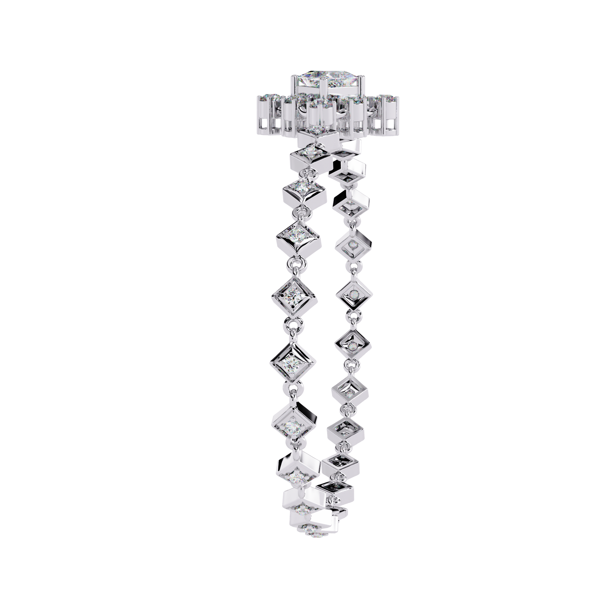 Multi-Cut Tennis Bracelet