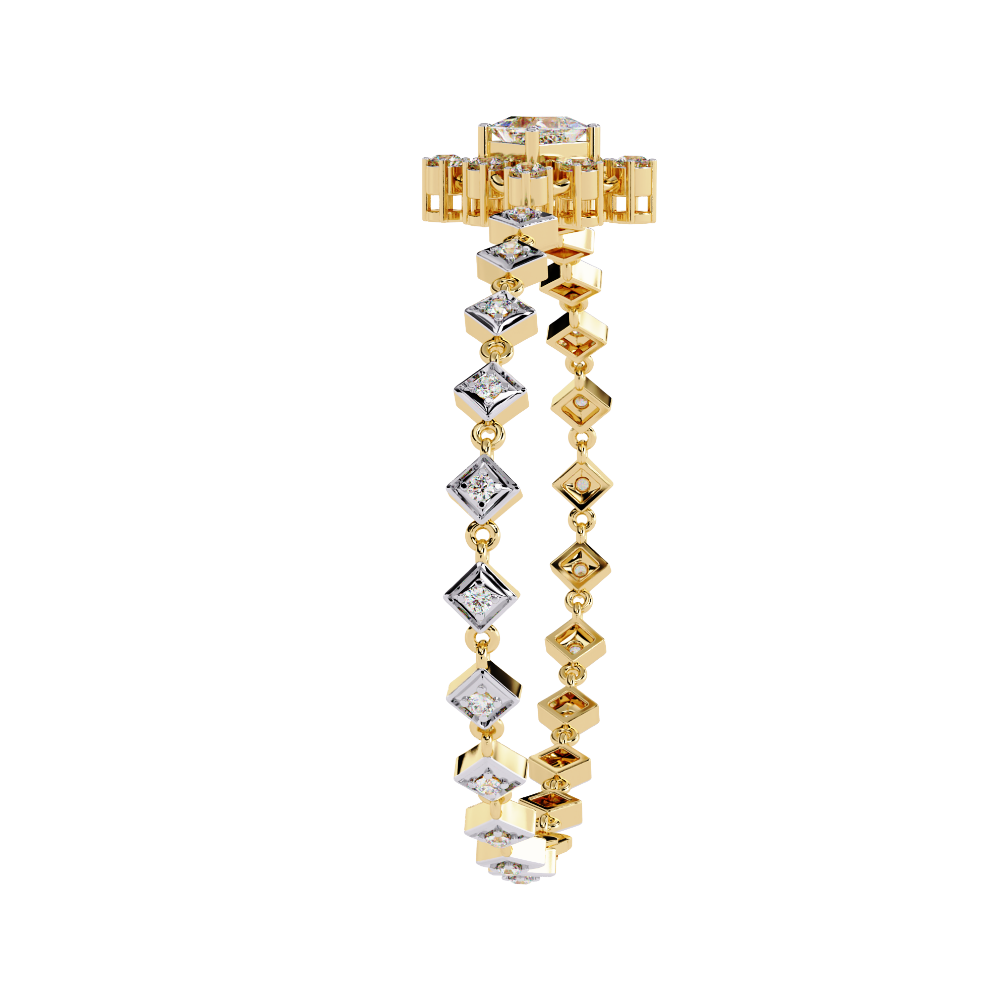 Multi-Cut Tennis Bracelet
