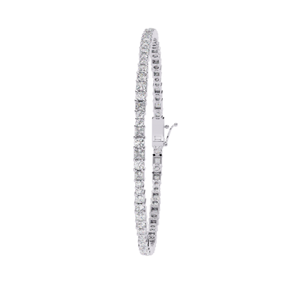 Princess Cut Tennis Bracelet