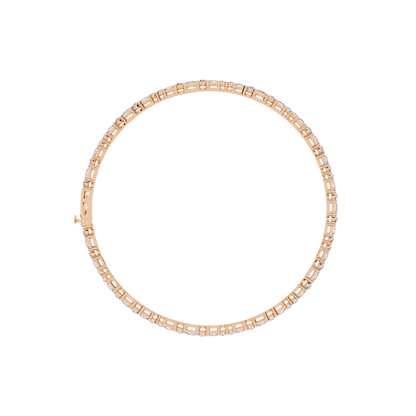 Princess Cut Tennis Bracelet