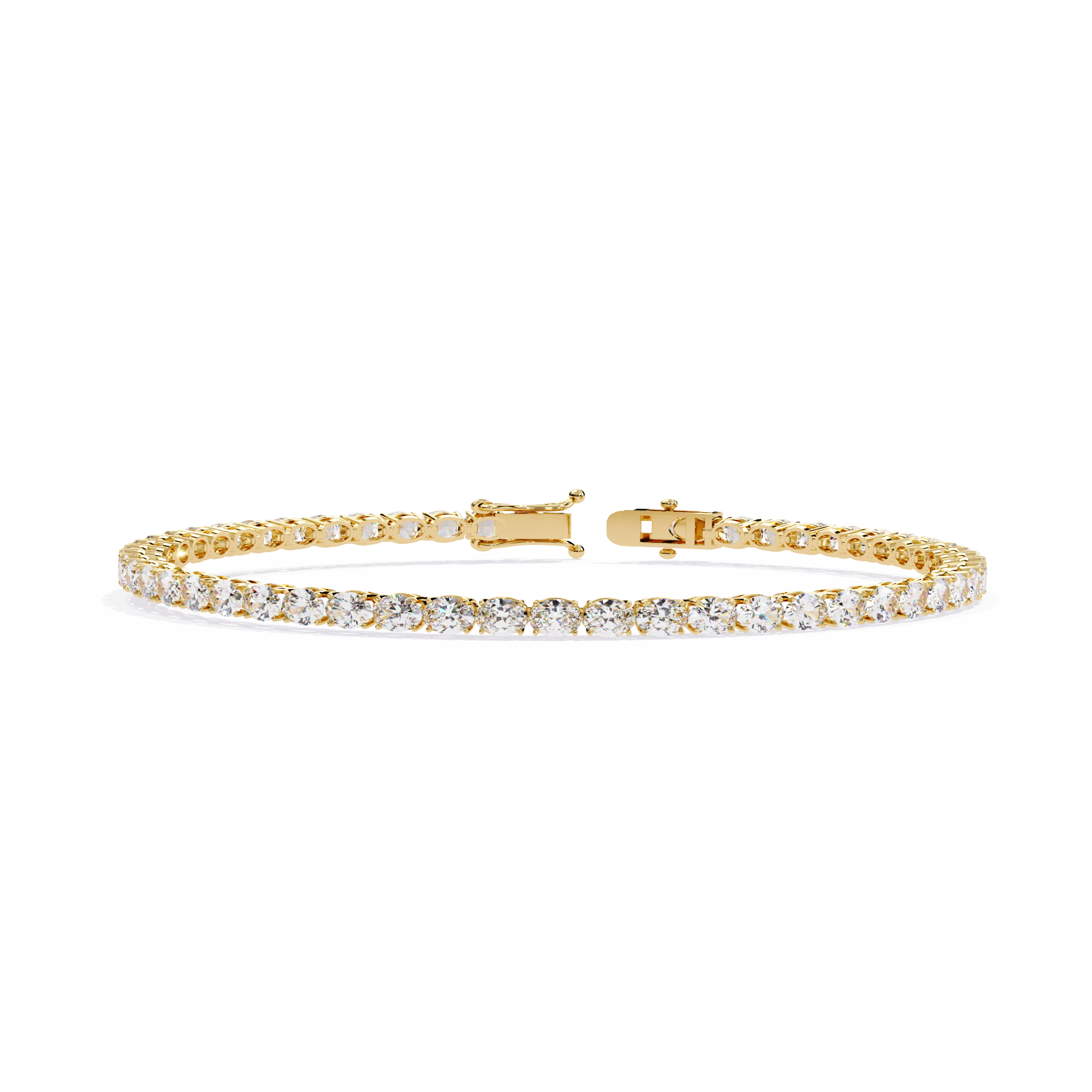 Oval Line Bracelet