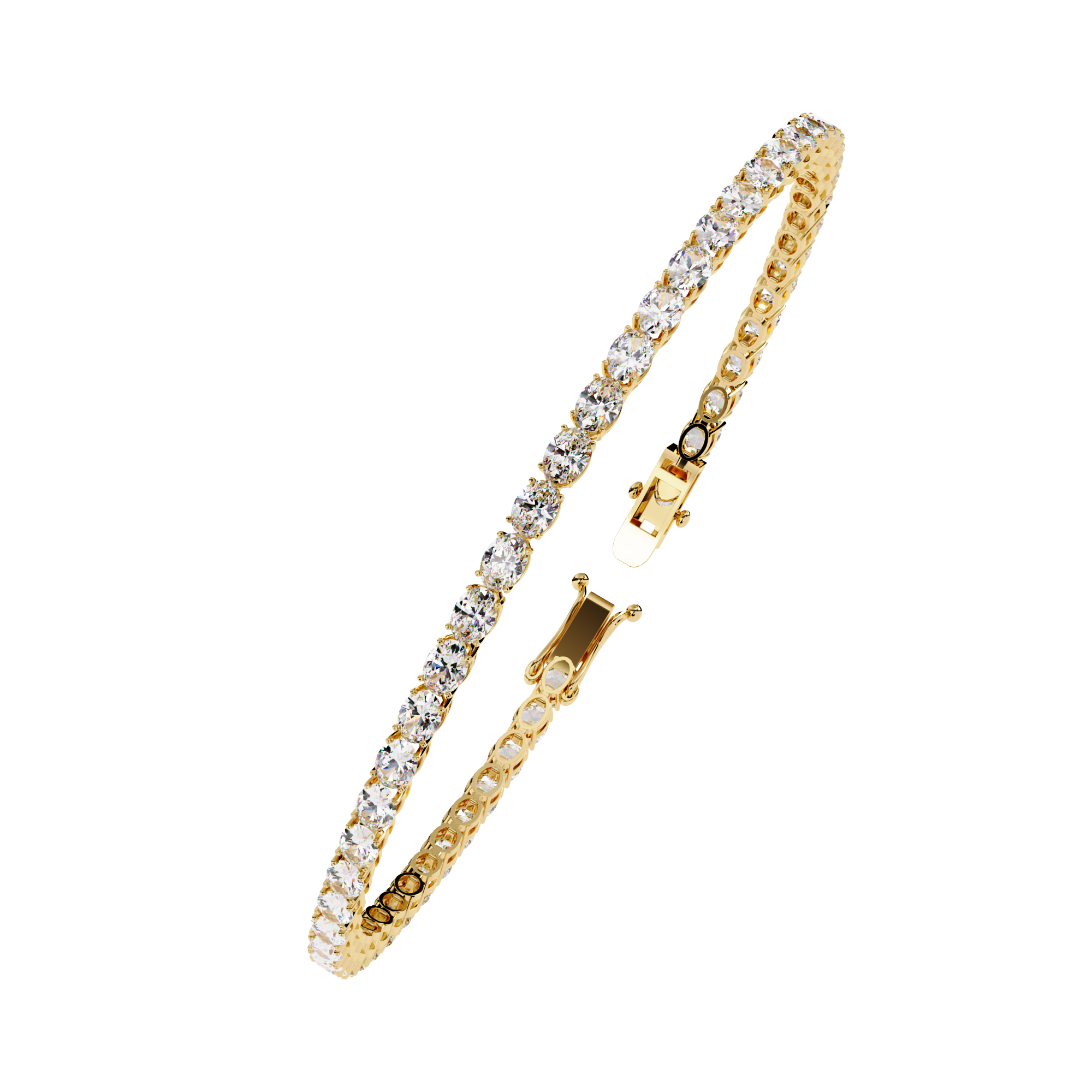 Oval Line Bracelet