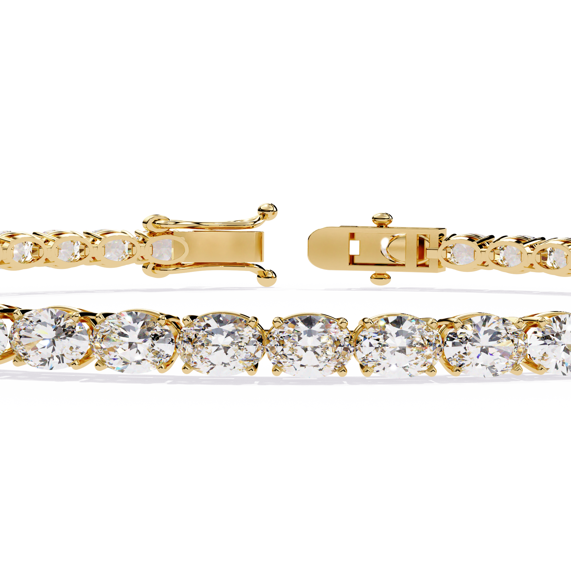 Oval Line Bracelet