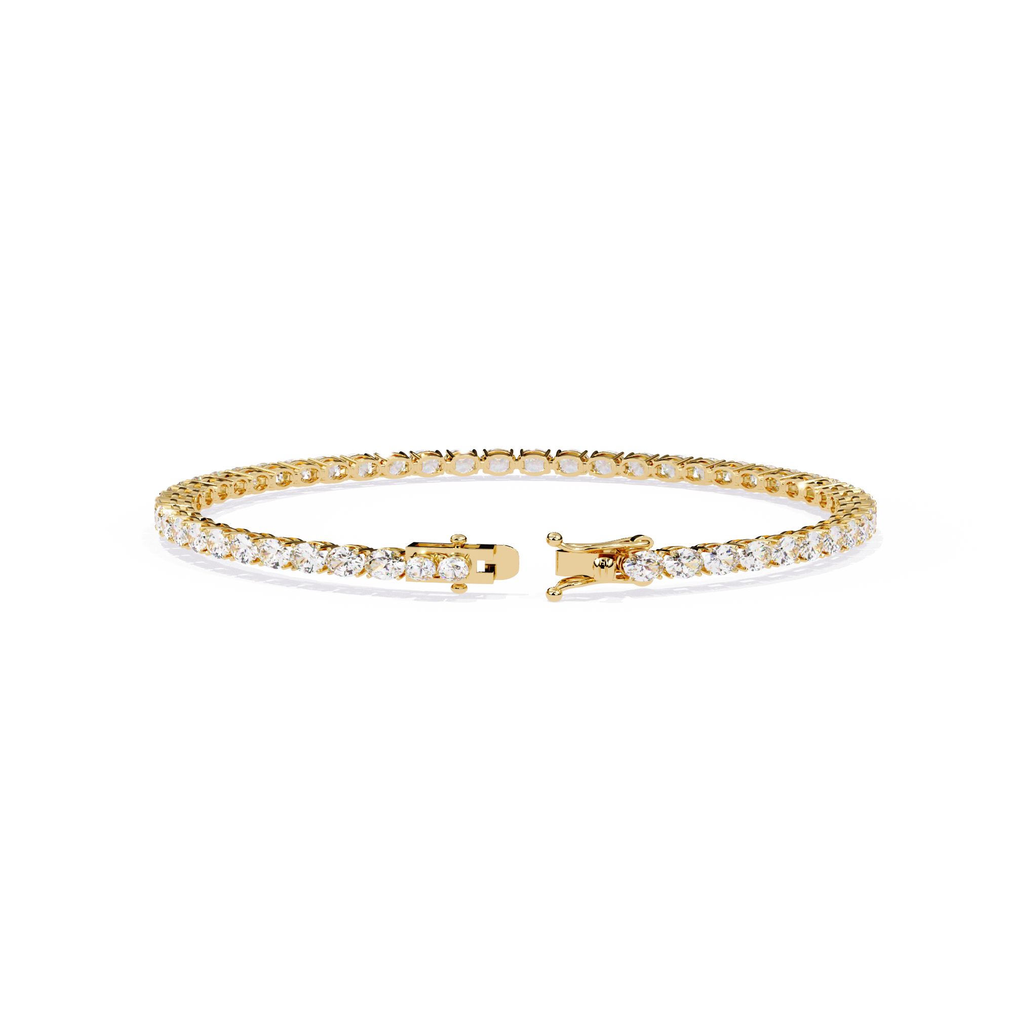 Oval Line Bracelet