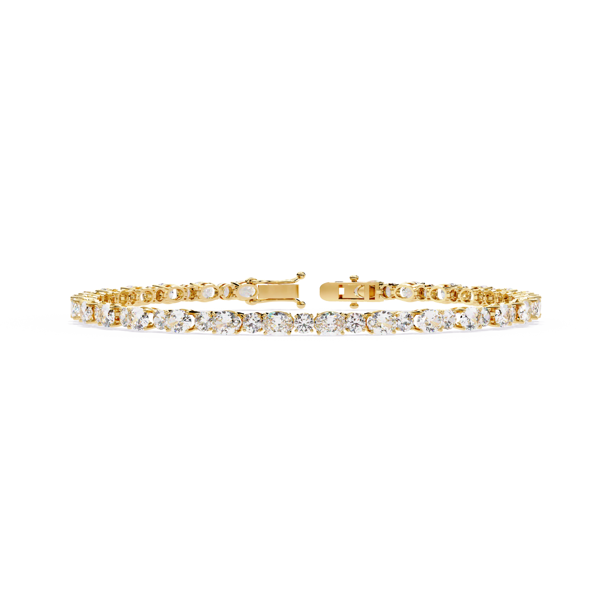 Oval Tennis Bracelet