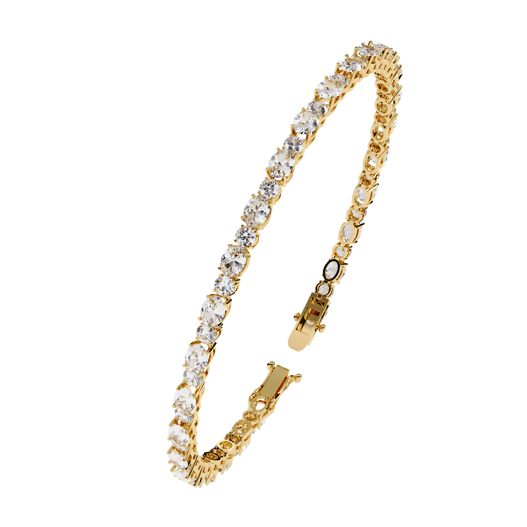 Oval Tennis Bracelet