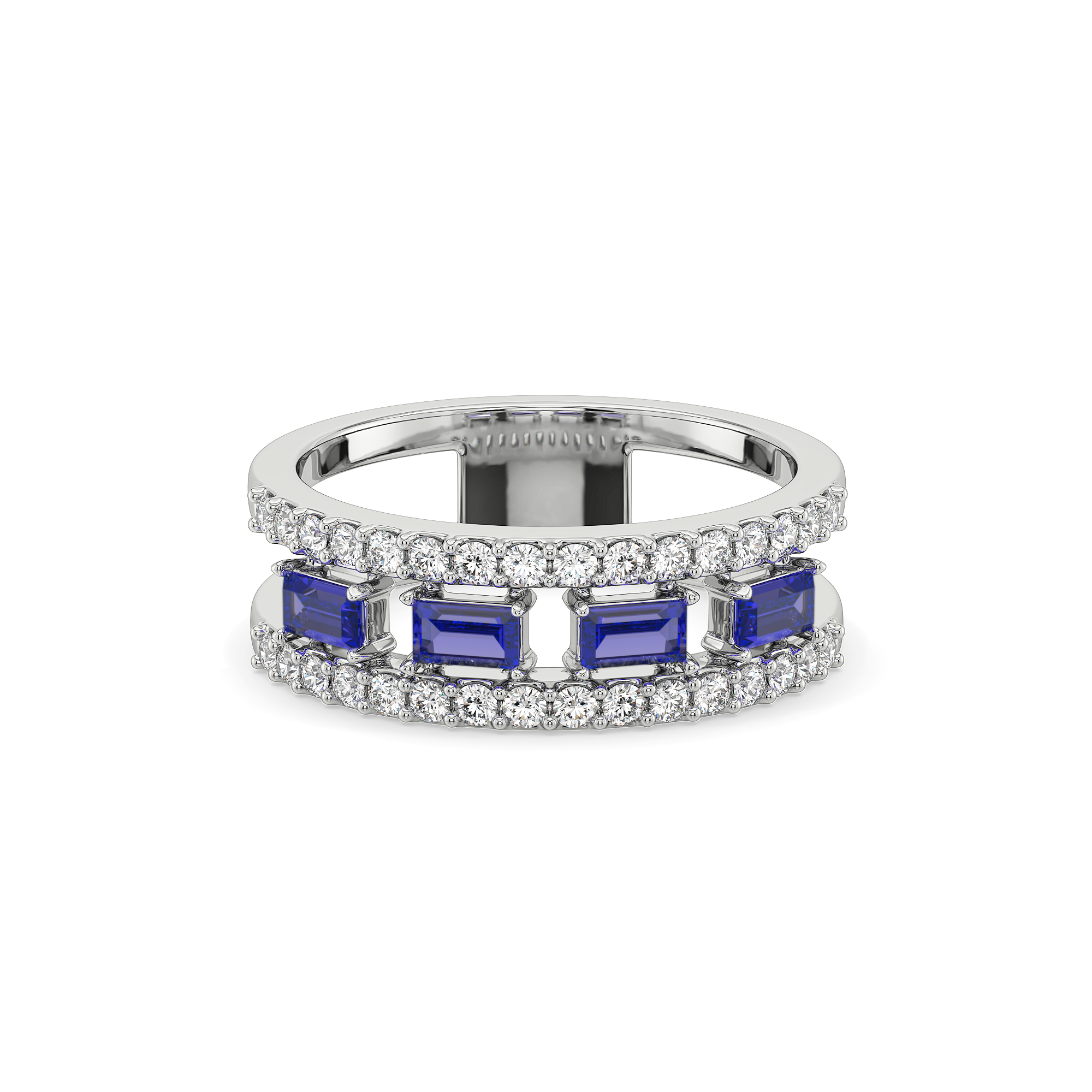 Blue Sapphire Soiree Fashion Ring