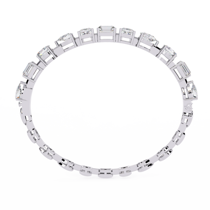 Multi-Shape Statement Bracelet