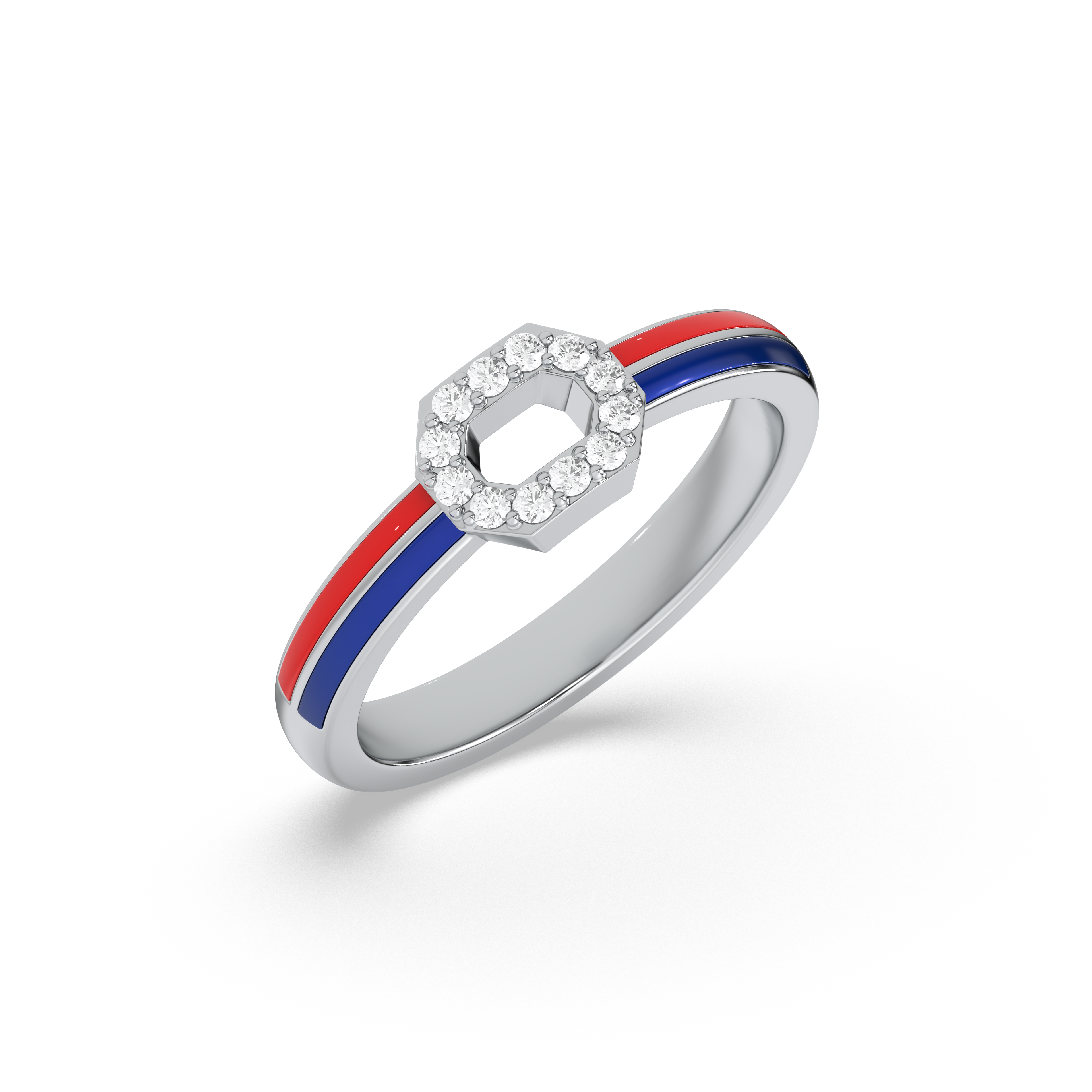 Chrome Fusion Fashion Ring